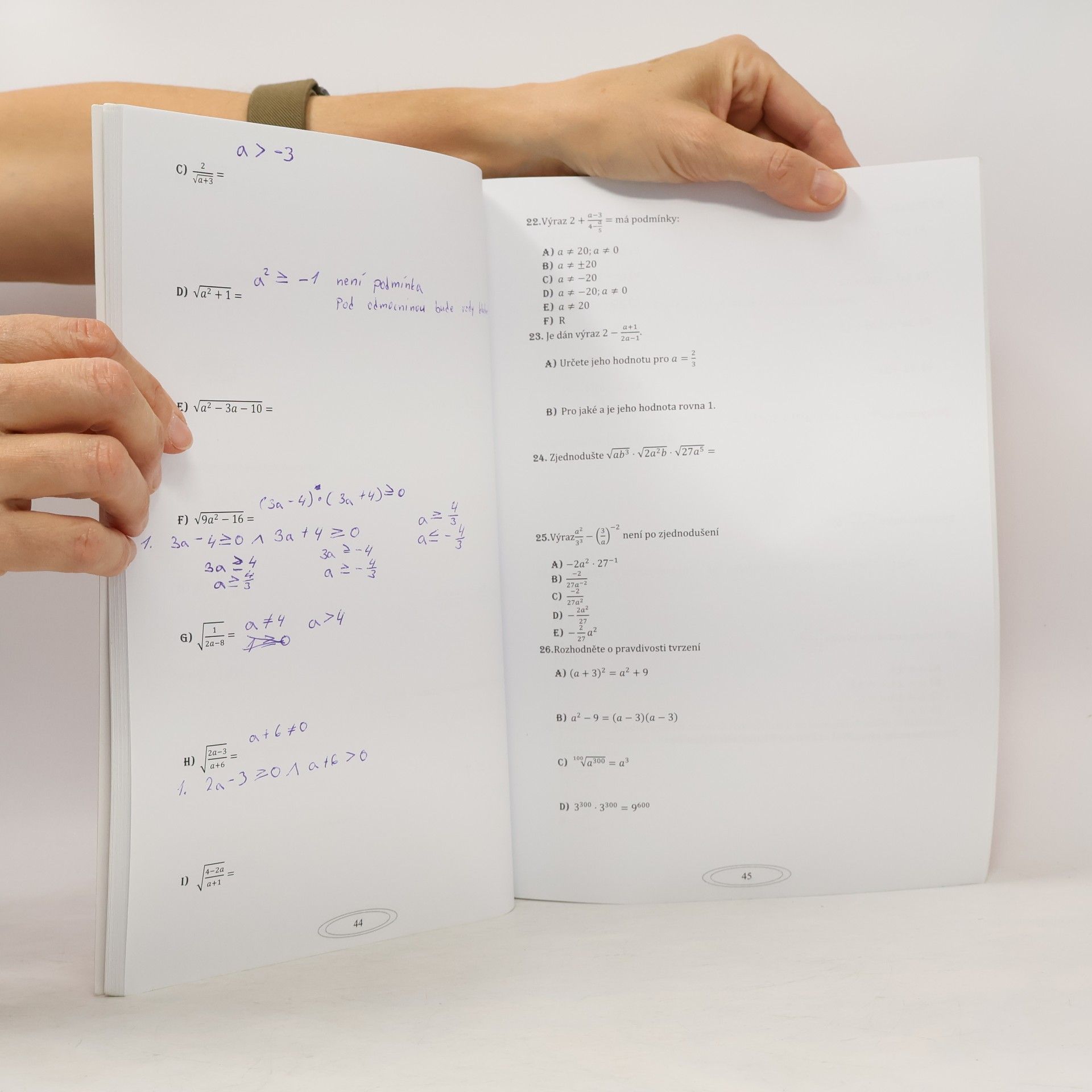 kolektiv Matematika. Pracovní sešit pro studenty středních školy. Opakování ke státní maturitě