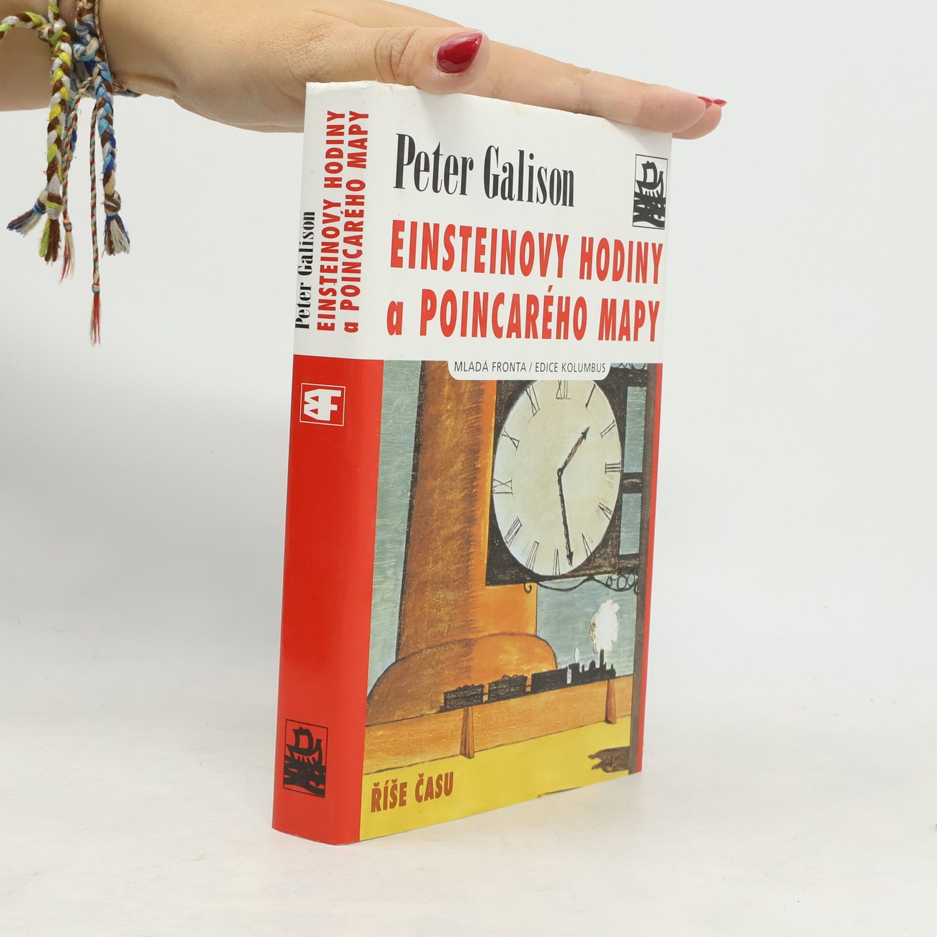 Peter Galison Einsteinovy hodiny a Poincarého mapy. Říše času