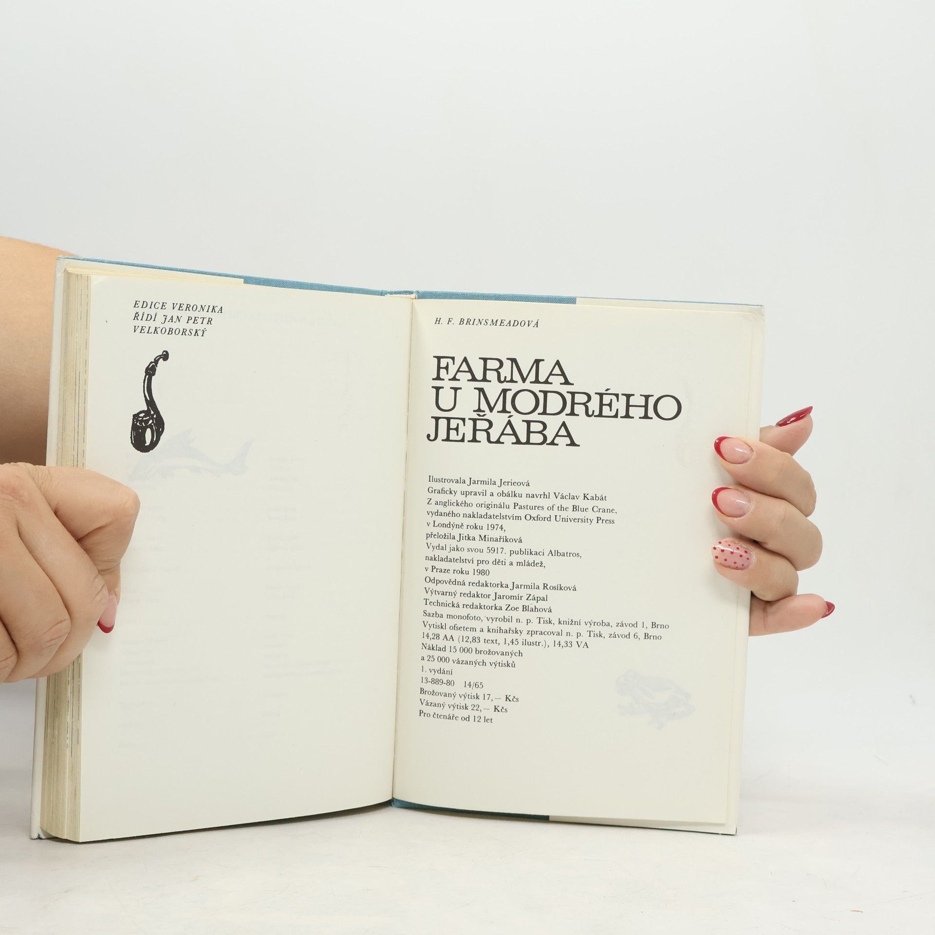 Brinsmeadová H. F. Farma U modrého jeřába