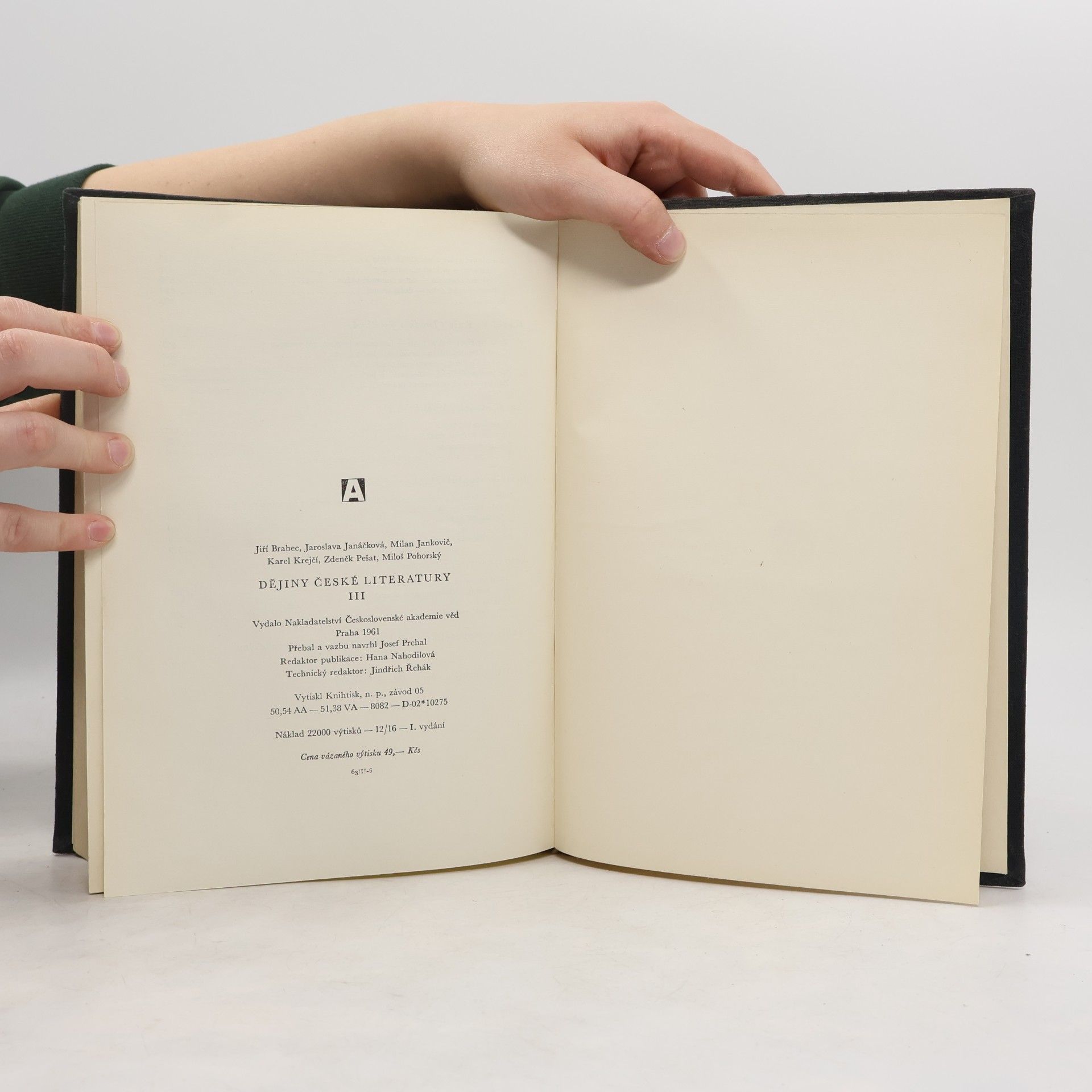 Autorenkollektiv Dějiny české literatury III.