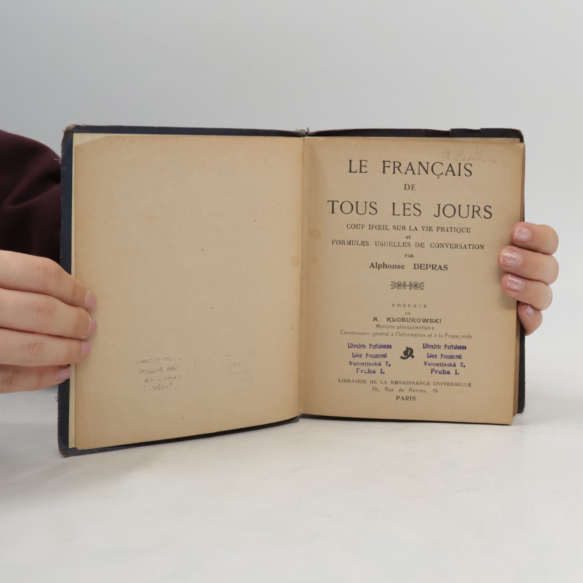 Depras Alphonse Le français de tous les jours