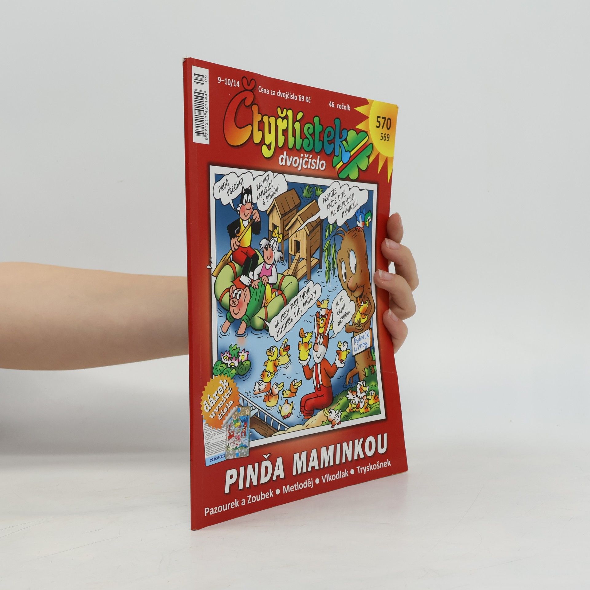 Various authors Čtyřlístek dvojčíslo 569-570, 9-10/2014