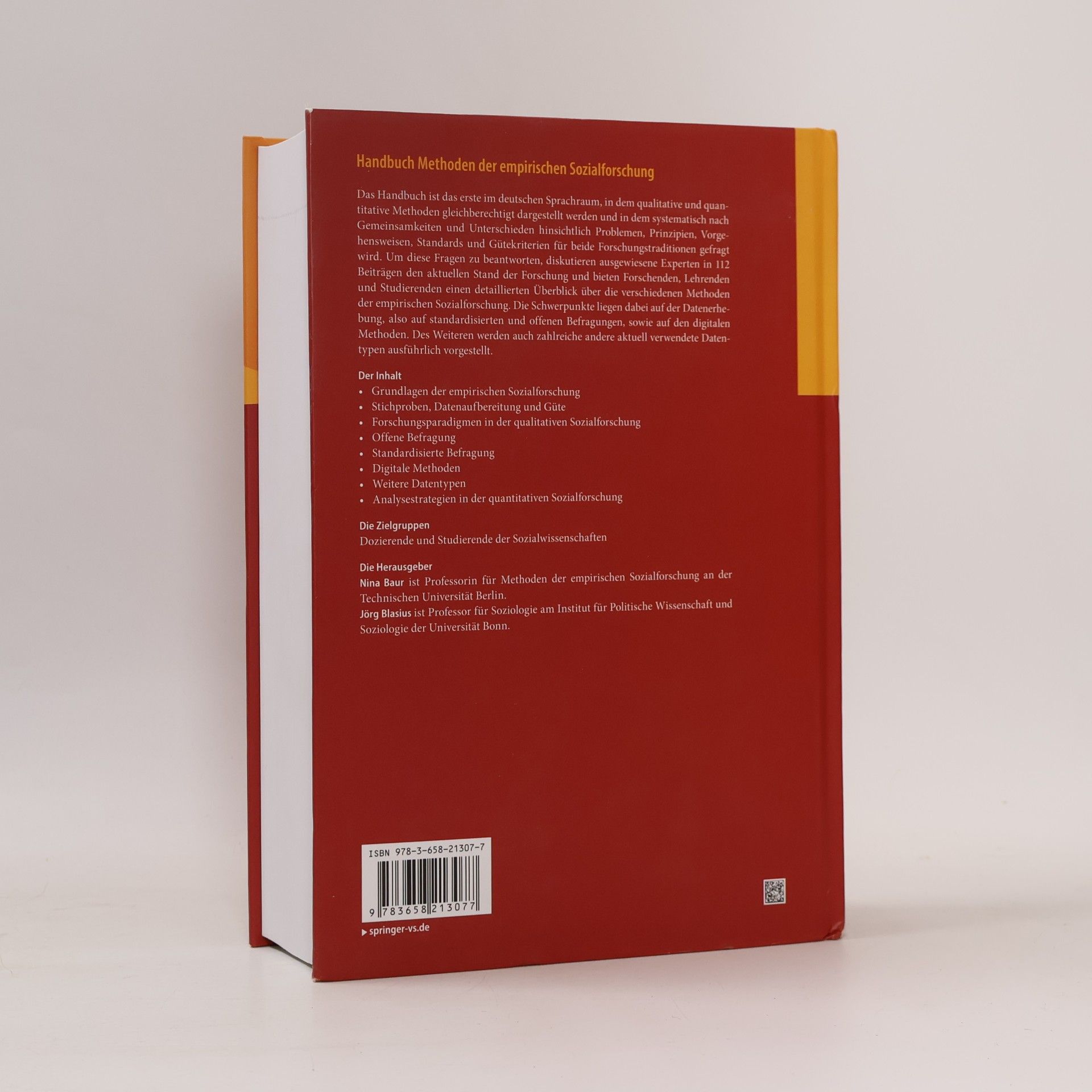Nina Baur Handbuch Methoden der empirischen Sozialforschung