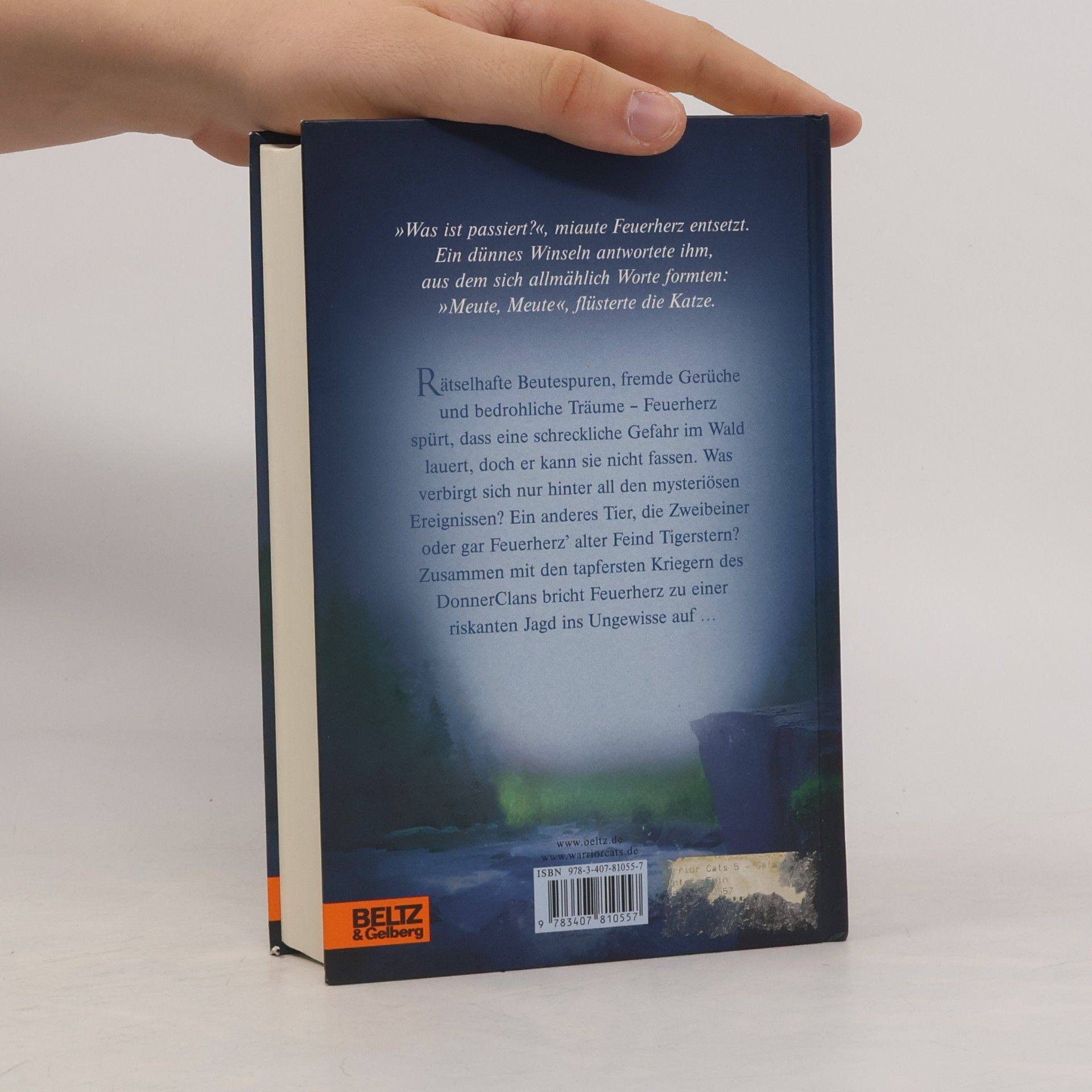 Erin Hunter Warrior Cats. Gefährliche Spuren