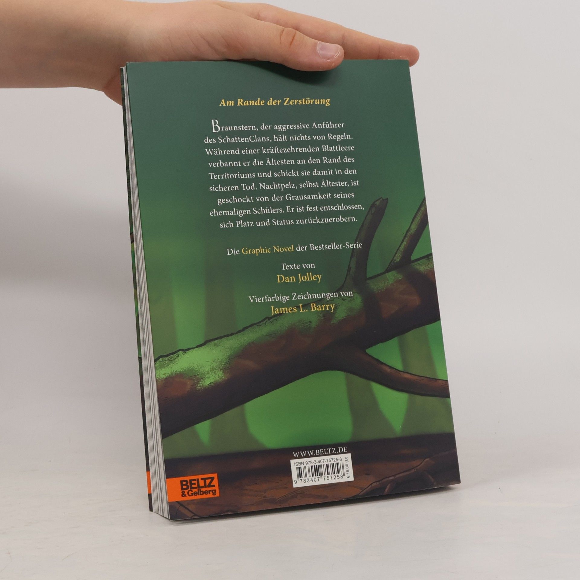 Dan Jolley Erin Hunter, Warrior Cats, Graphic Novel - Verbannung aus dem SchattenClan