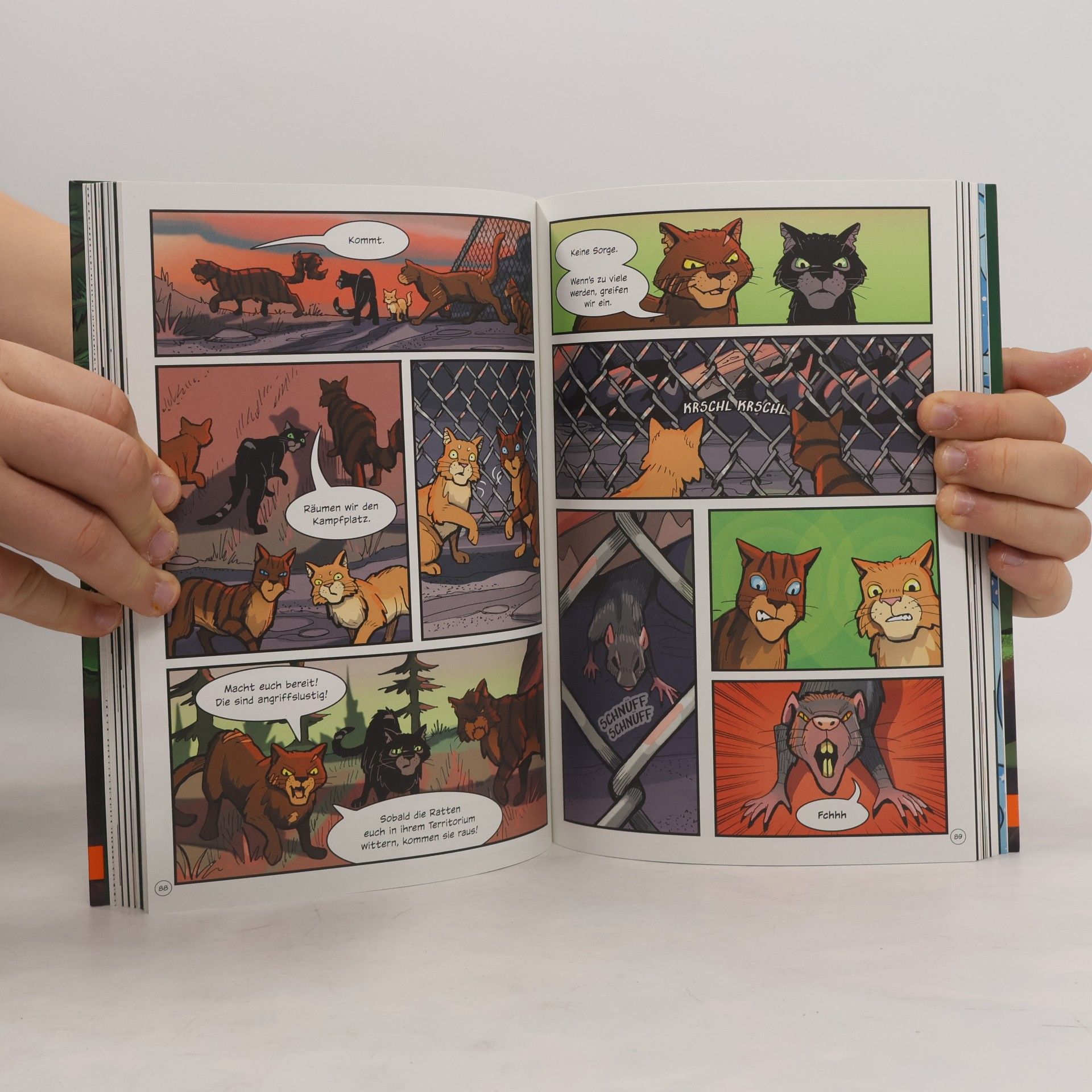 Dan Jolley Erin Hunter, Warrior Cats, Graphic Novel - Verbannung aus dem SchattenClan