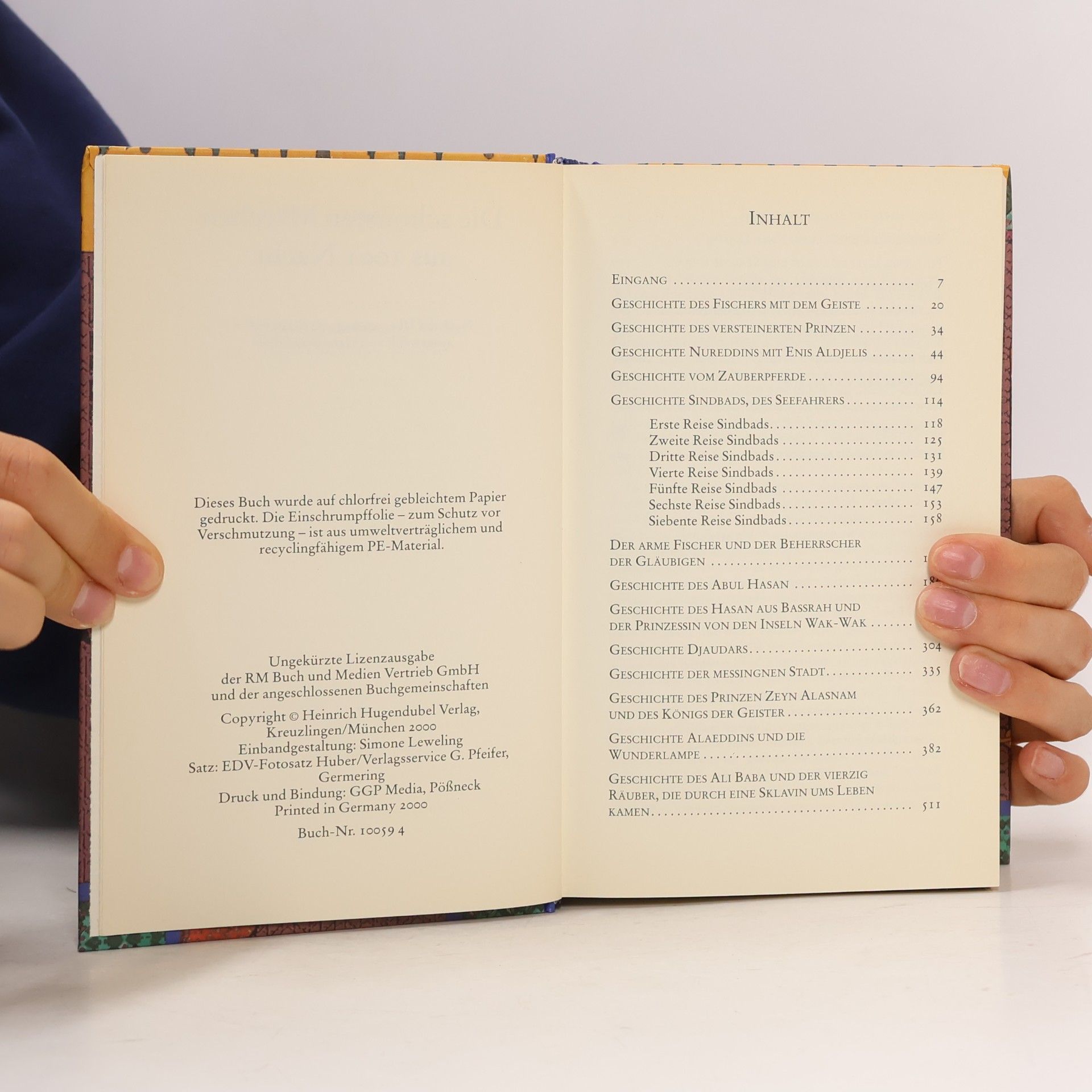 Various authors Die schönsten Märchen aus 1001 Nacht