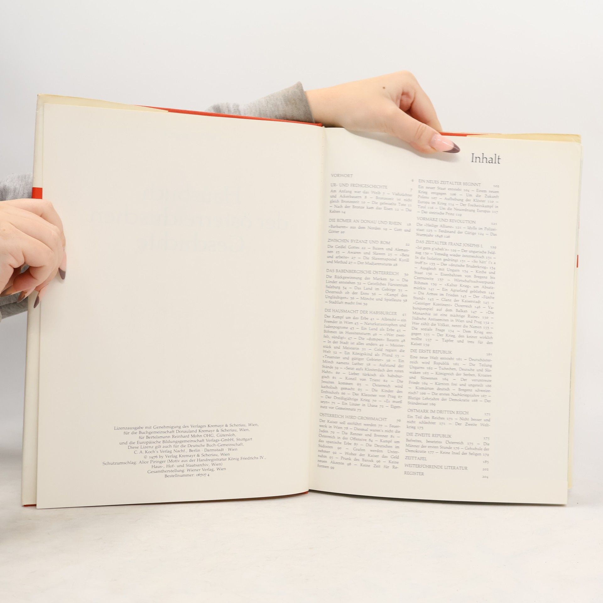 Heinz Siegert Hausbuch der österreichischen Geschichte