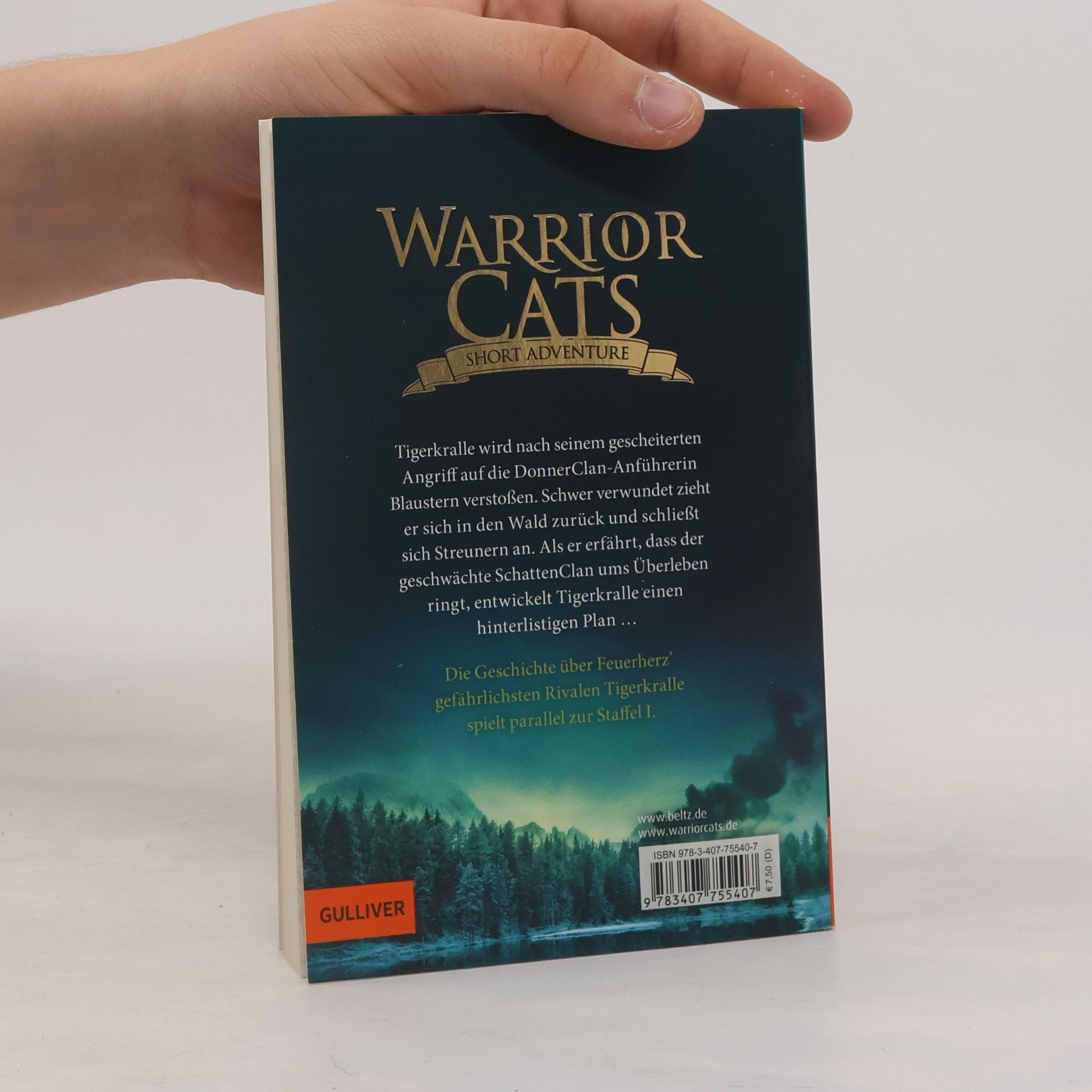 Erin Hunter Warrior Cats - Short Adventure - Tigerkralles Zorn