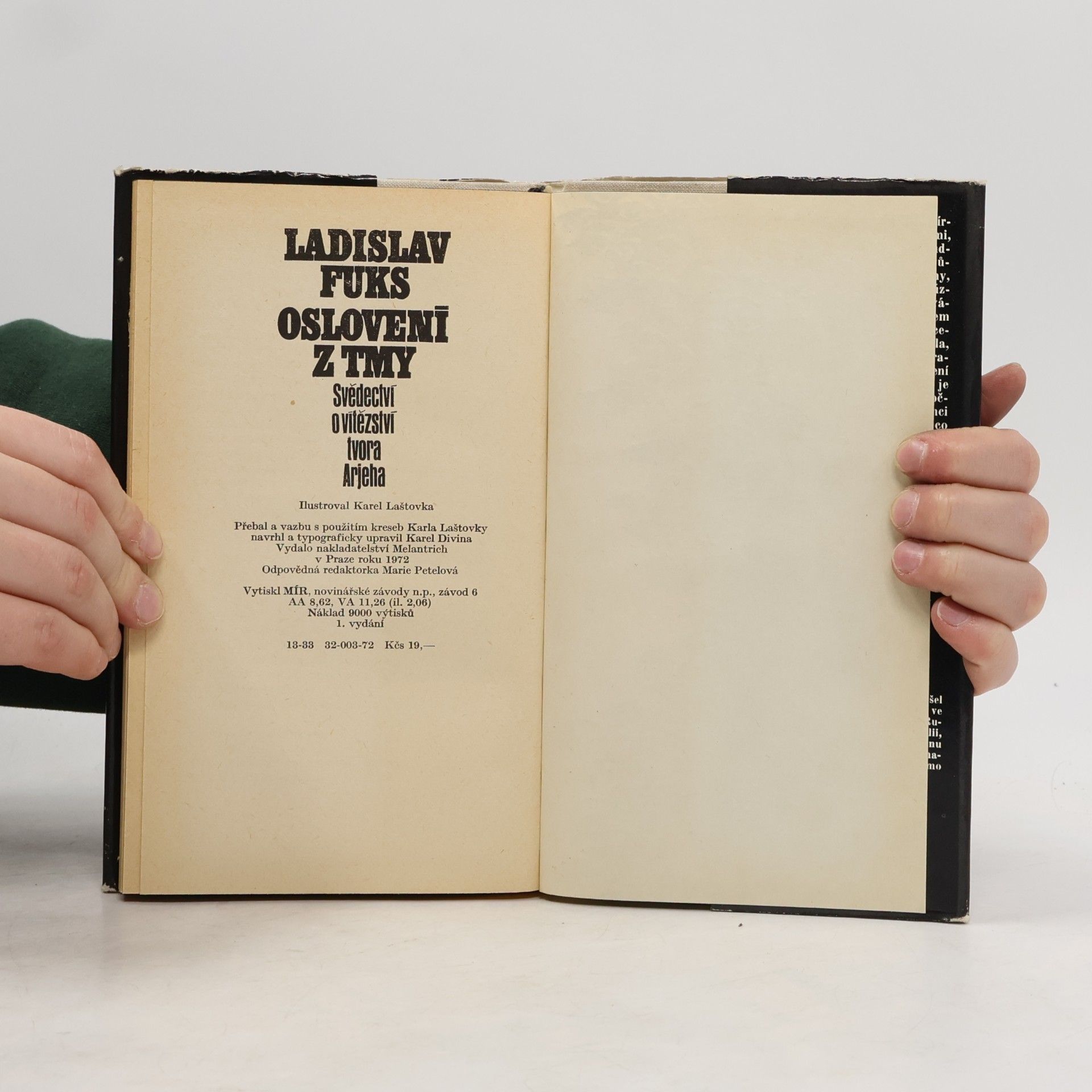 Ladislav Fuks Oslovení z tmy