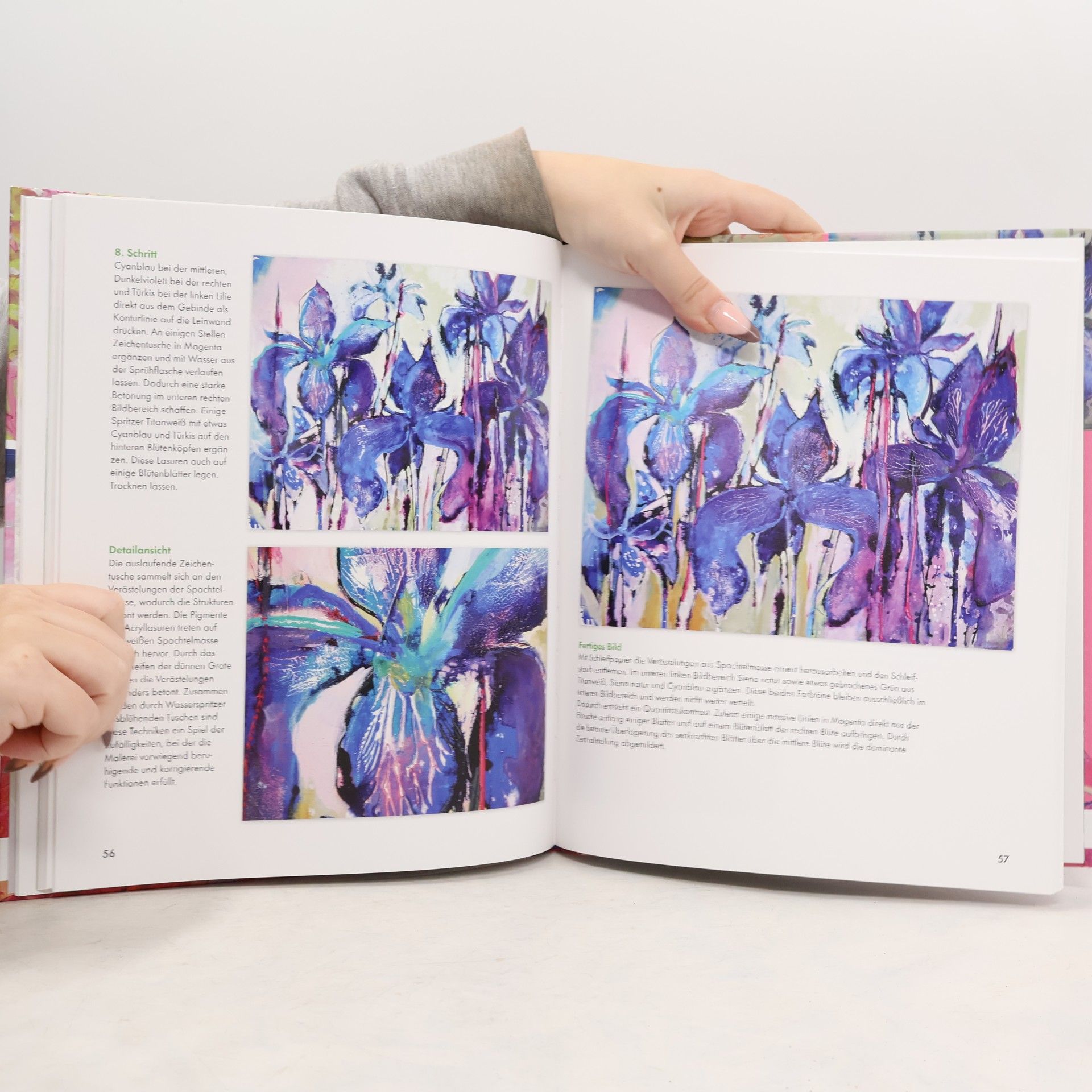 Ruth Alice Kosnick Flower Power in Acryl