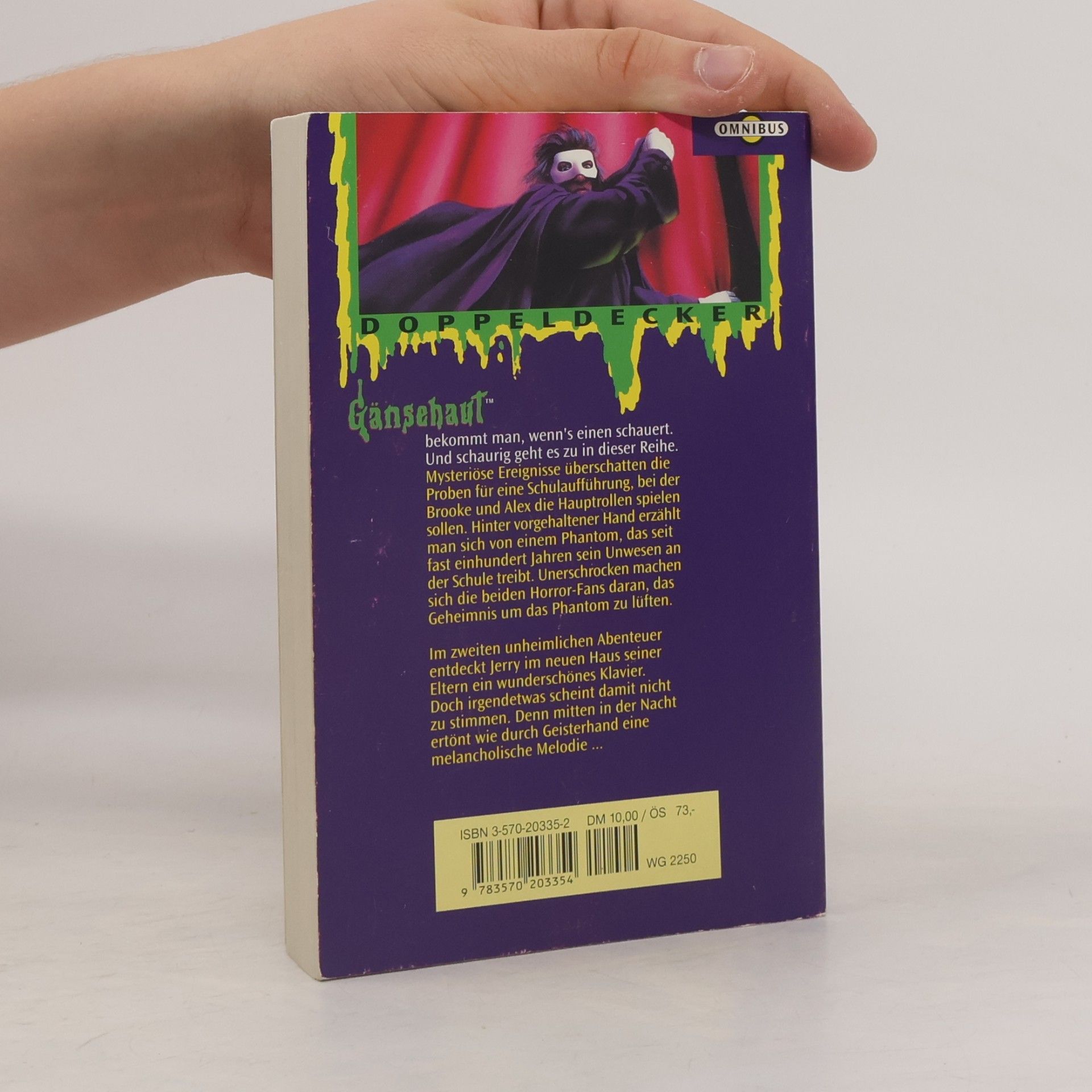 R. L. Stine Gänsehaut. Das Phantom in der Aula. Das Geisterpiano