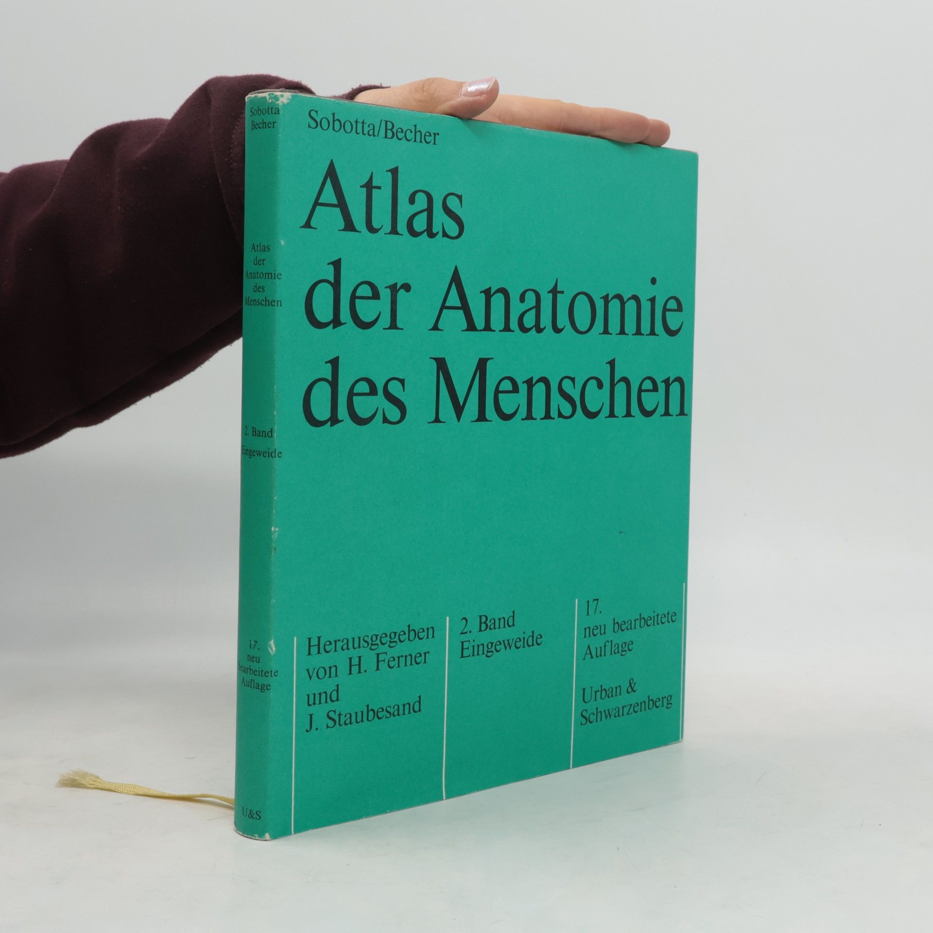 Johannes Sobotta Atlas der Anatomie des Menschen