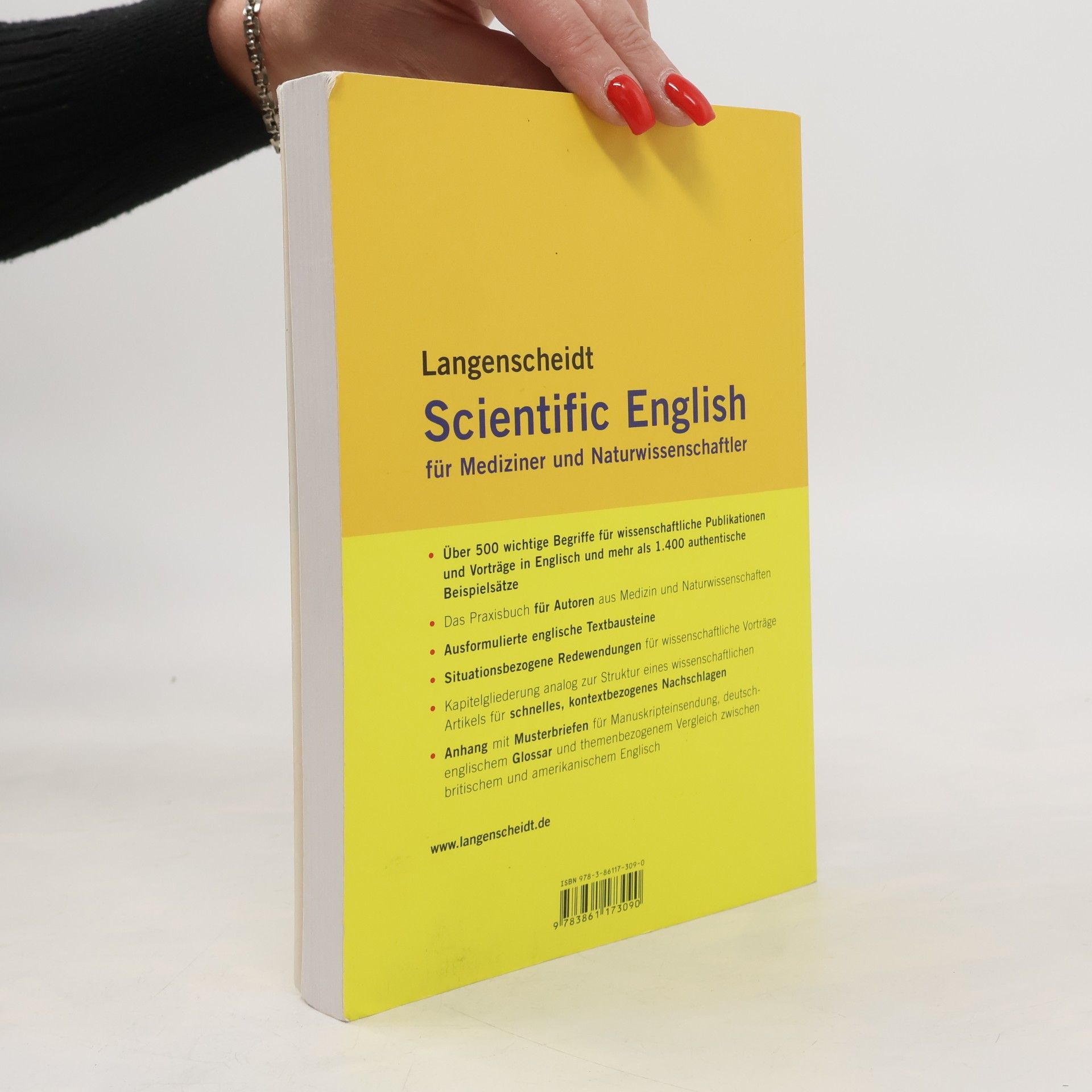 Christian Hrdina Langenscheidt: Scientific English für Mediziner und Naturwissenschaftler