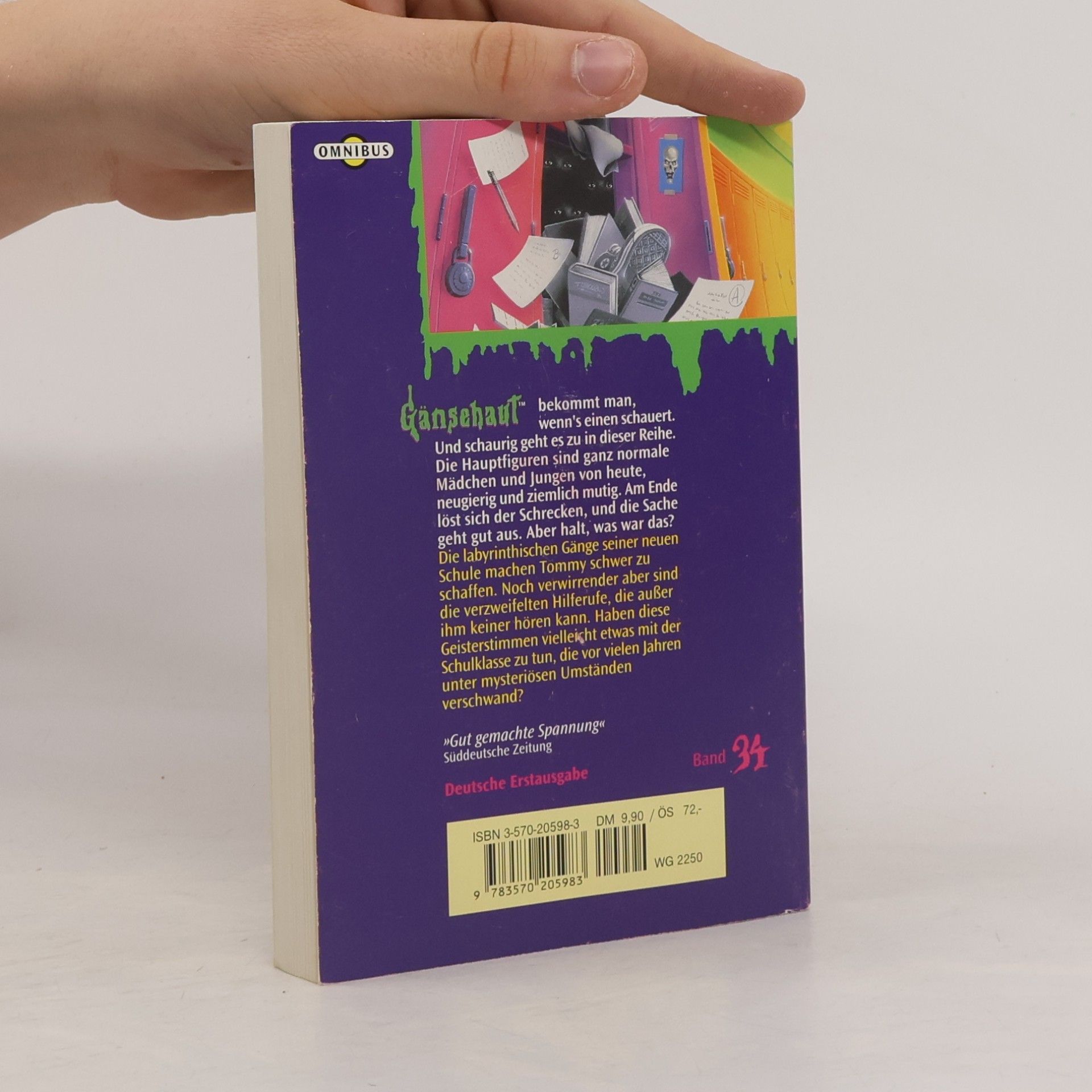 R. L. Stine Gänsehaut 34. Die Geisterschule