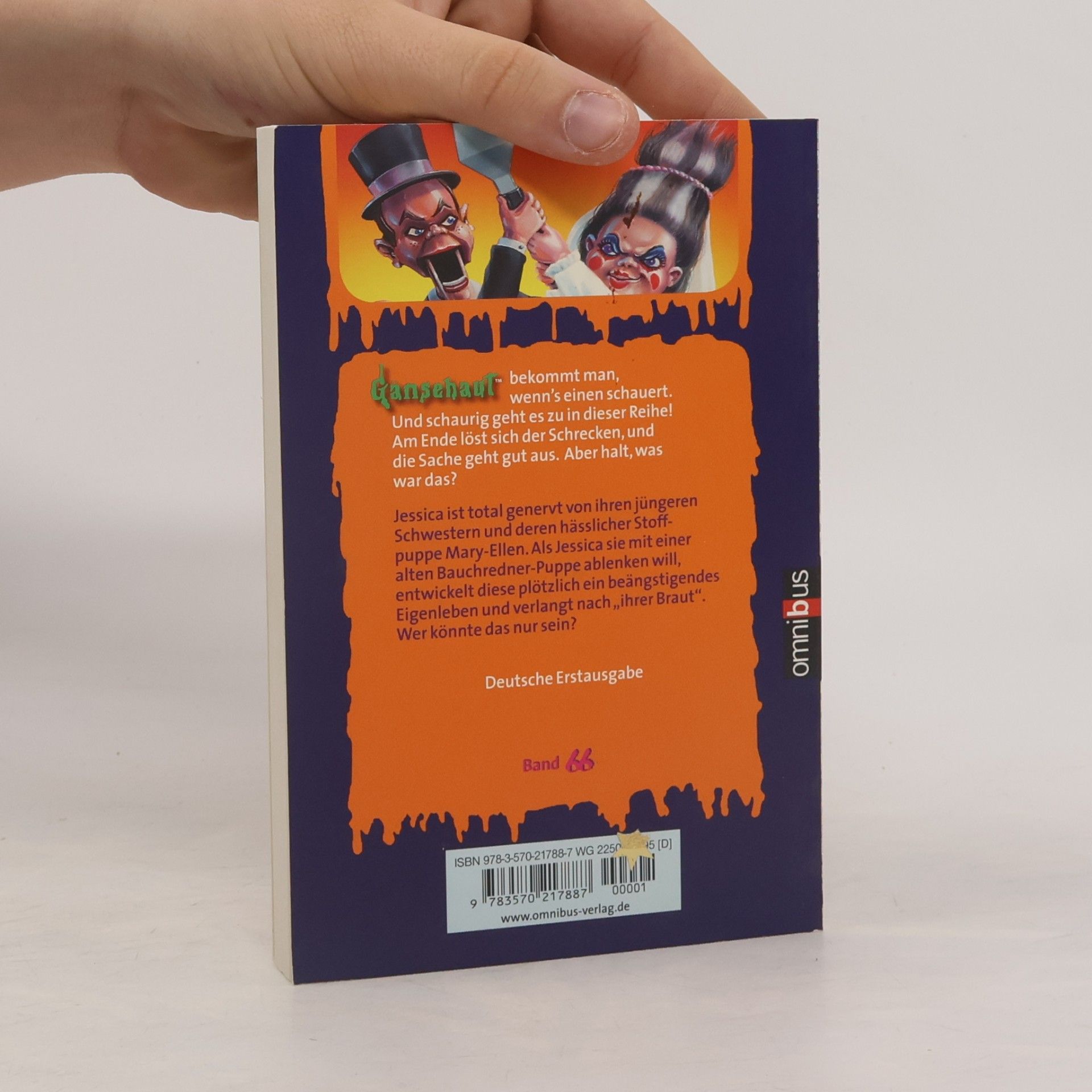R. L. Stine Die Rache der unheimlichen Puppe. Gänsehaut Band 66