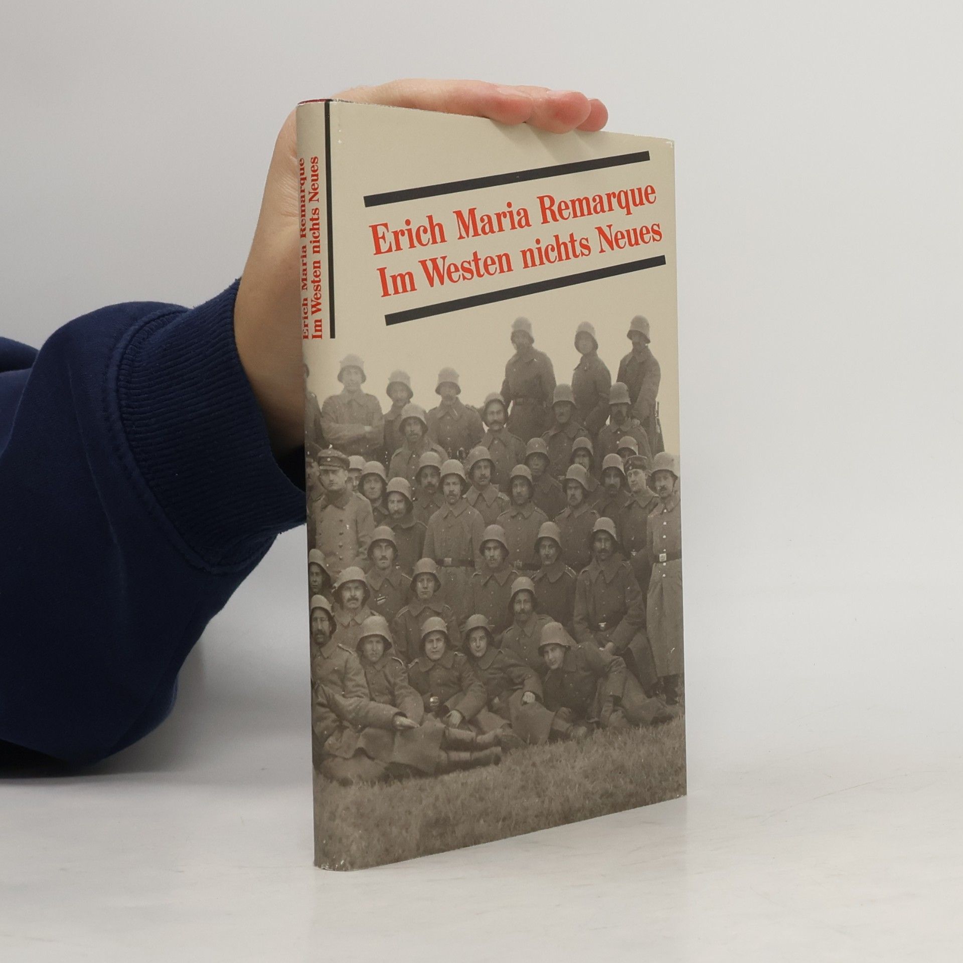 Erich Maria Remarque Im Westen nichts Neues - Büchergilde mit Fotos