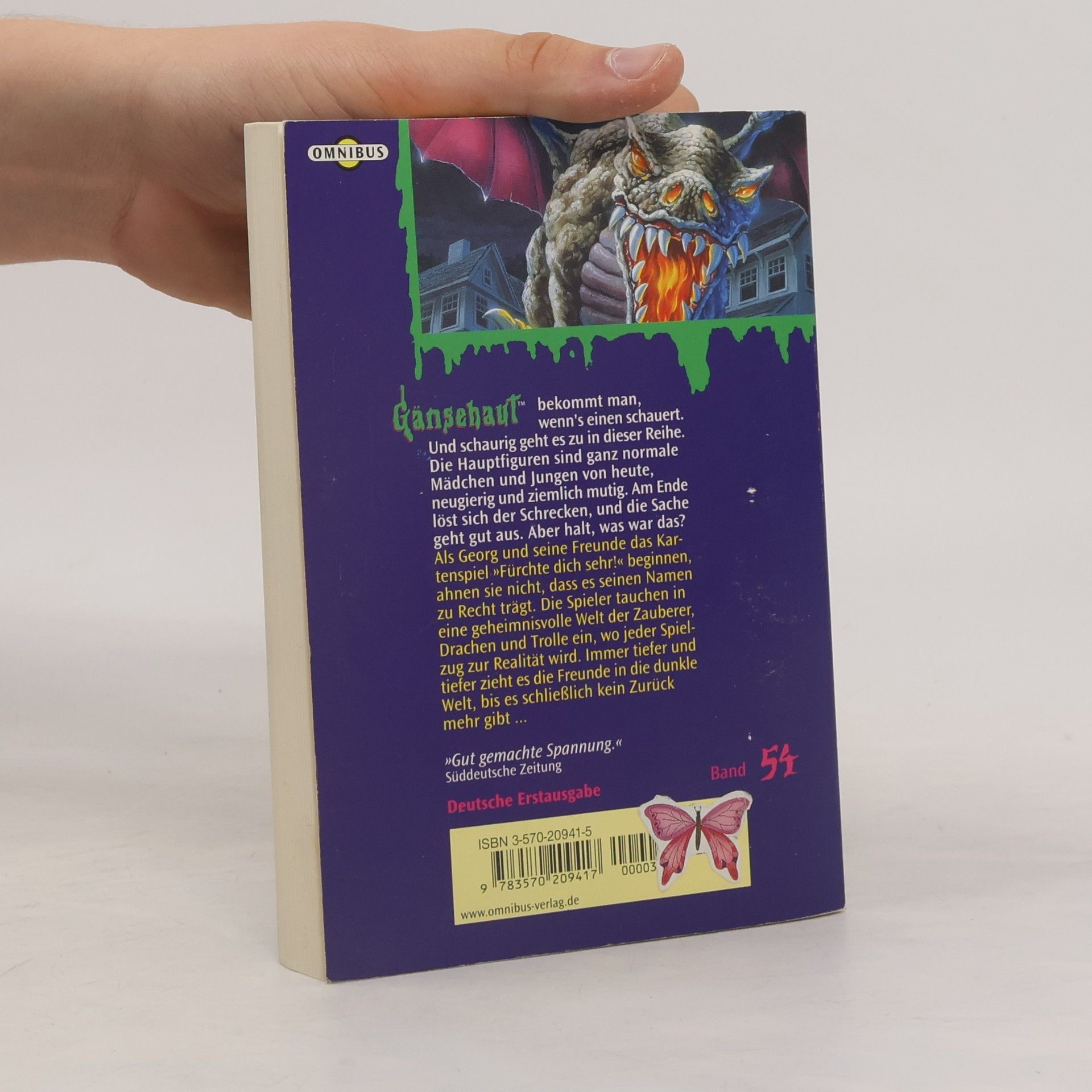 R. L. Stine Gänsehaut. Tl.54. Fürchte dich sehr!