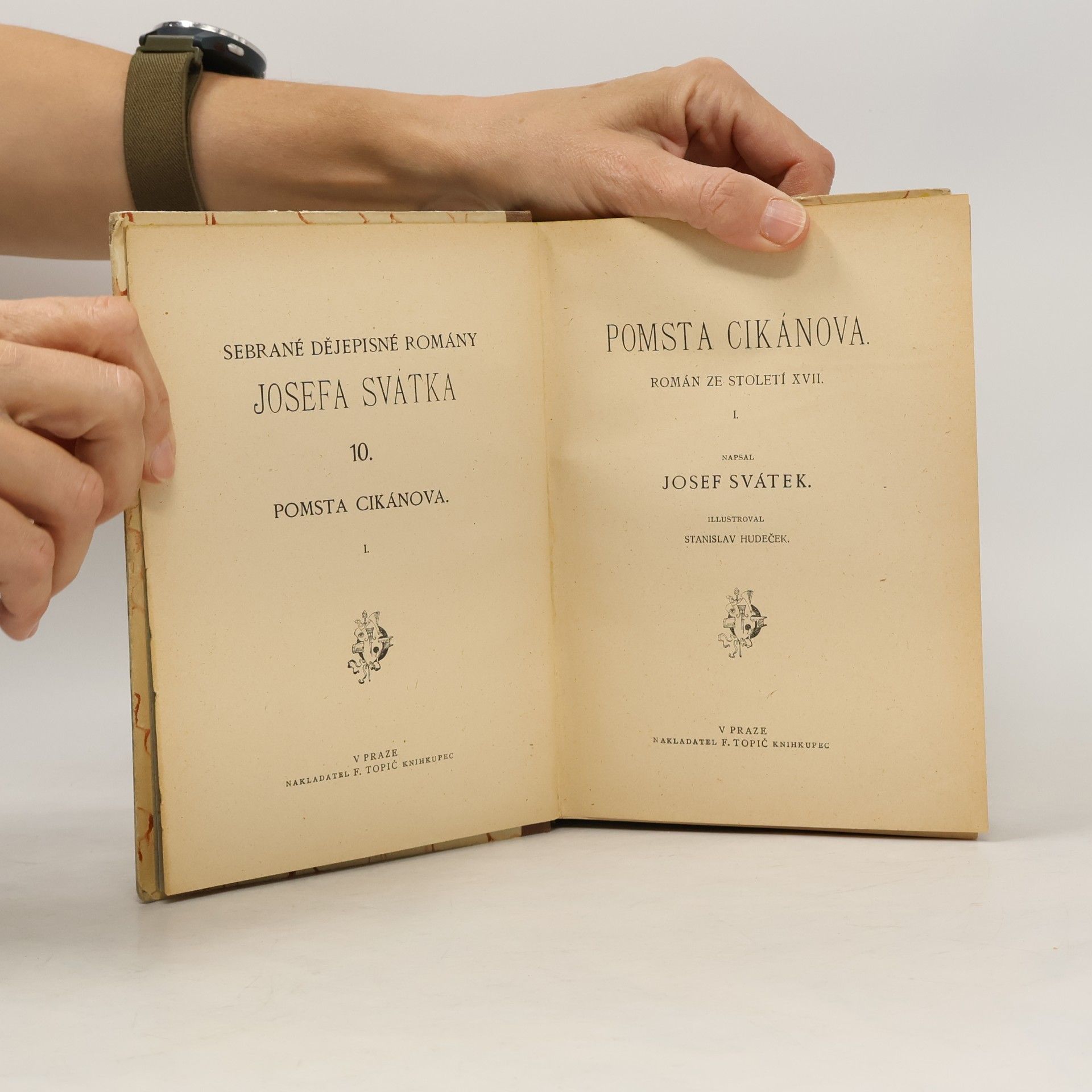 Josef Svátek Pomsta cikánova I.