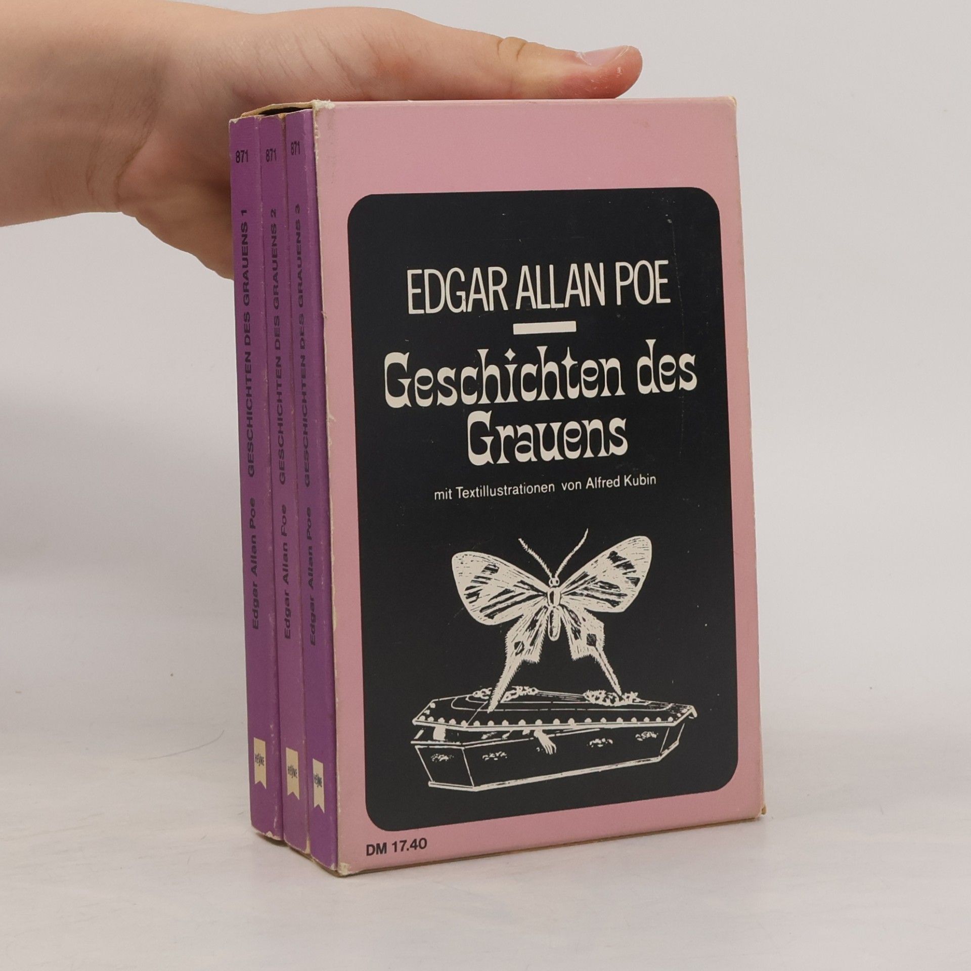 Edgar Allan Poe Geschichten des Grauens. Band 1-3