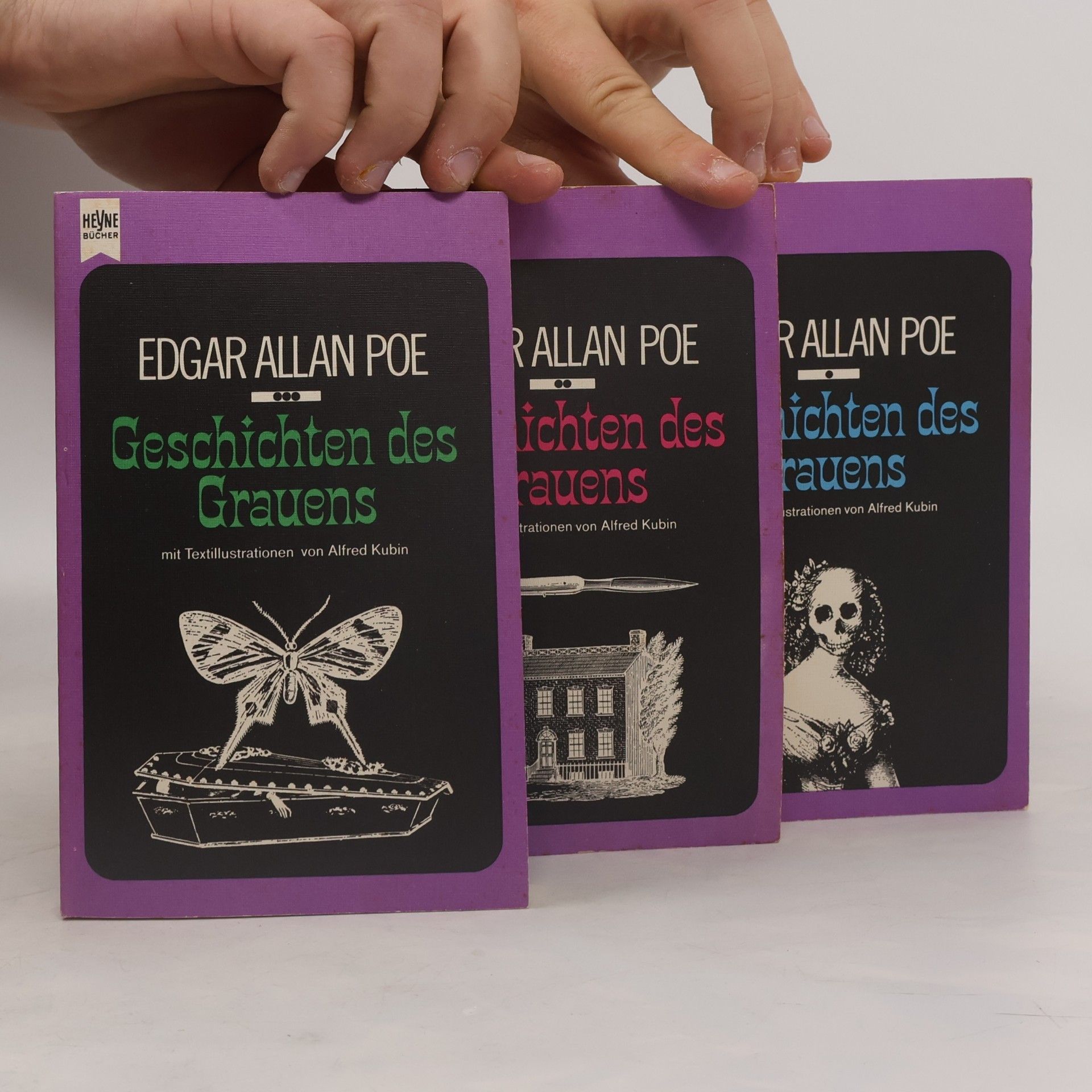 Edgar Allan Poe Geschichten des Grauens. Band 1-3