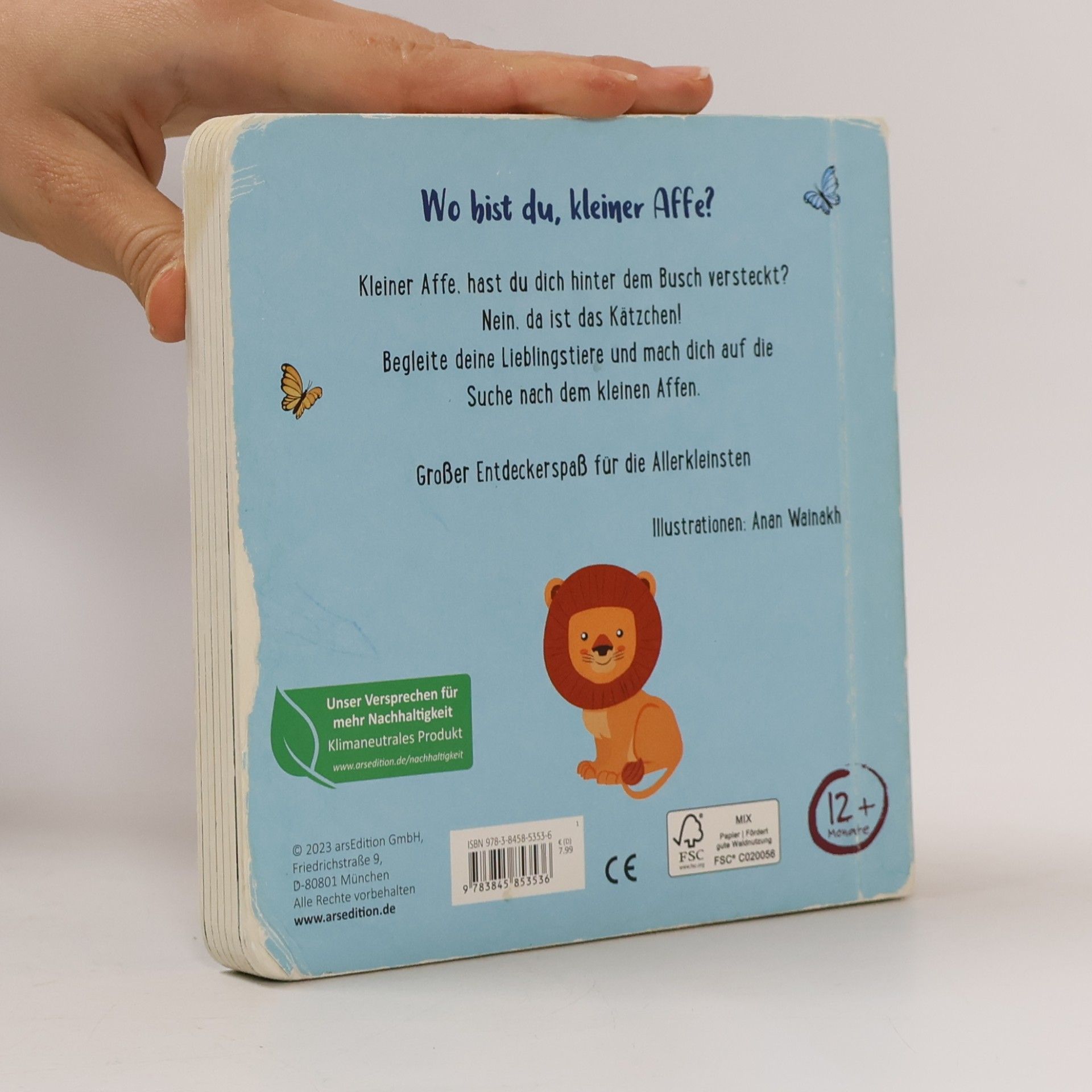 Anan Wainakh Mein kleines Klappenbuch - Lieblingstiere