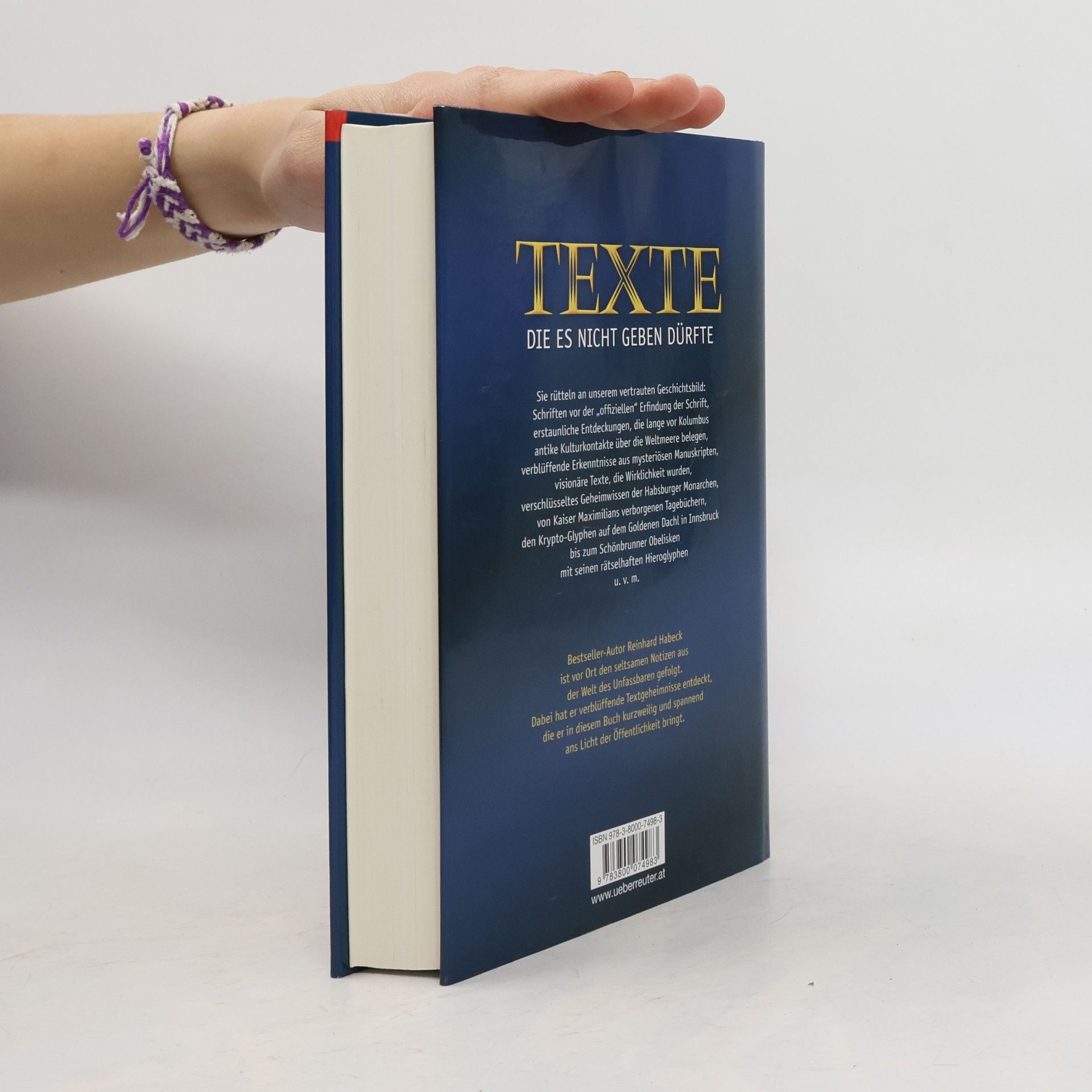 Reinhard Habeck Texte, die es nicht geben dürfte