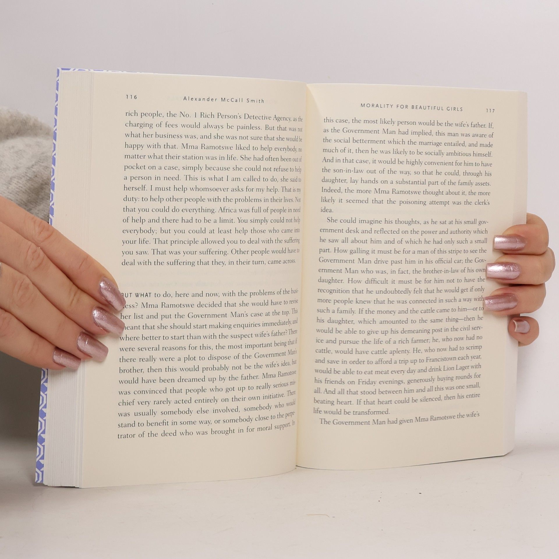 Alexander McCall Smith Morality for Beautiful Girls