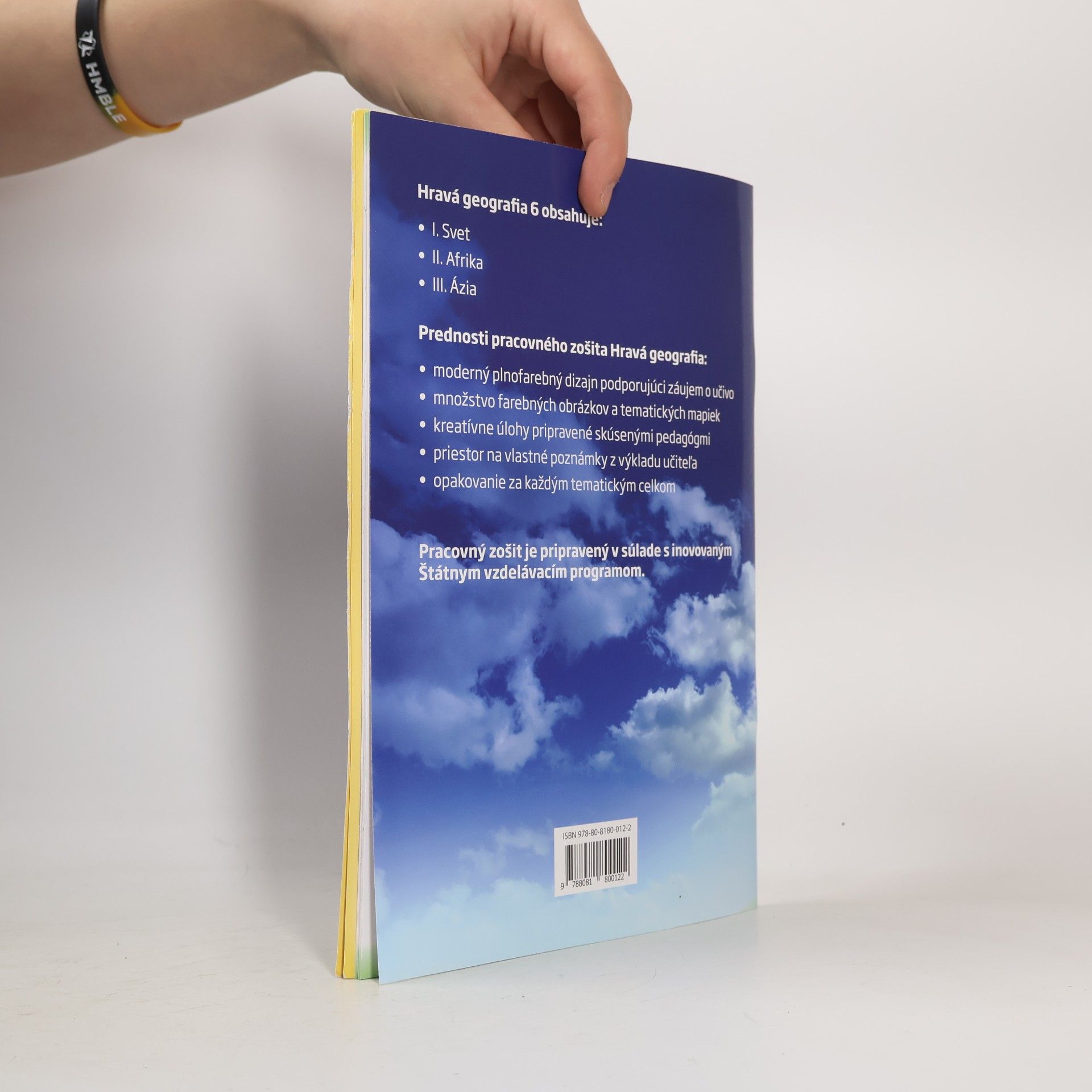 Autorenkollektiv Hravá geografia - pracovný zošit pre 6. ročník ZŠ