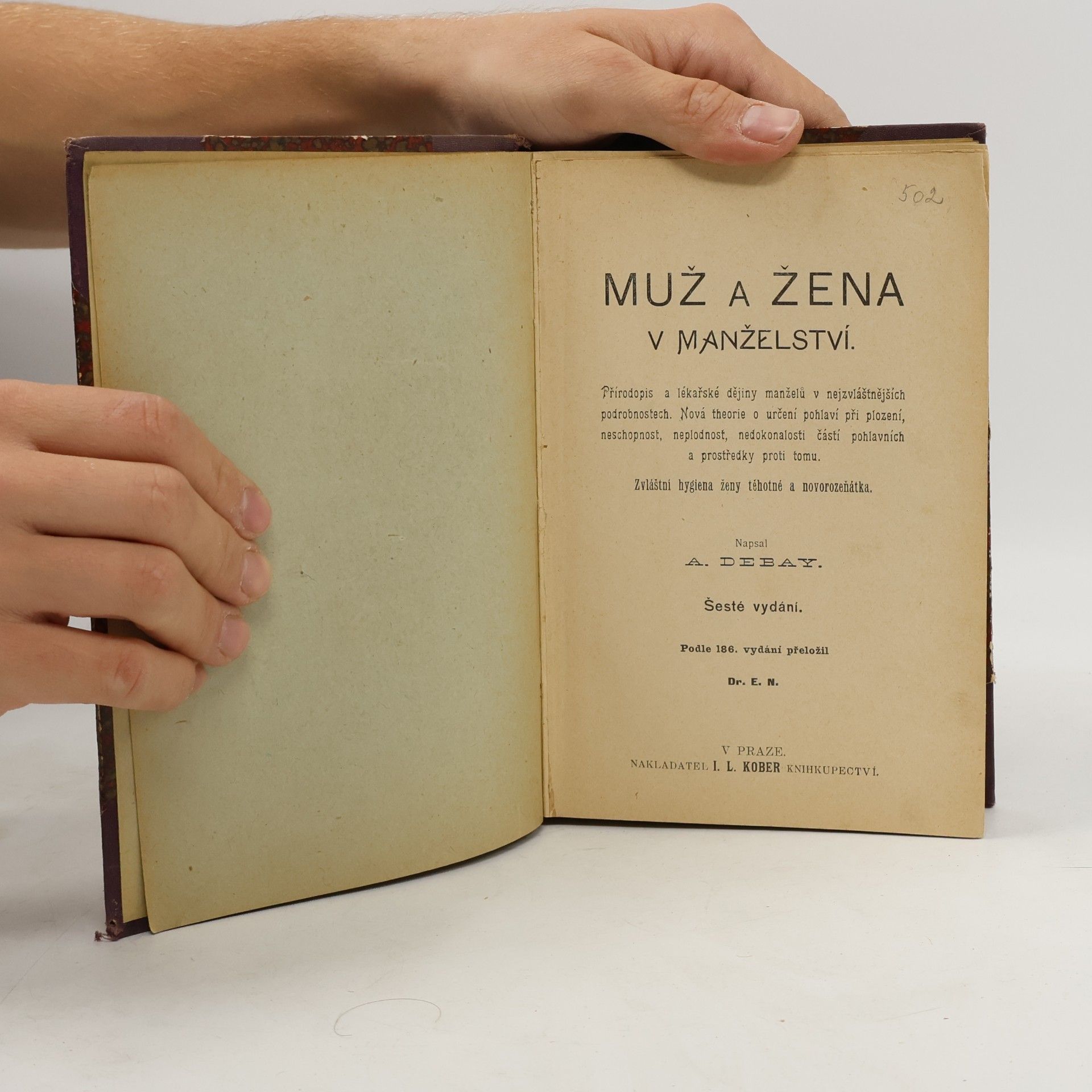 Debay A. Muž a žena v manželství