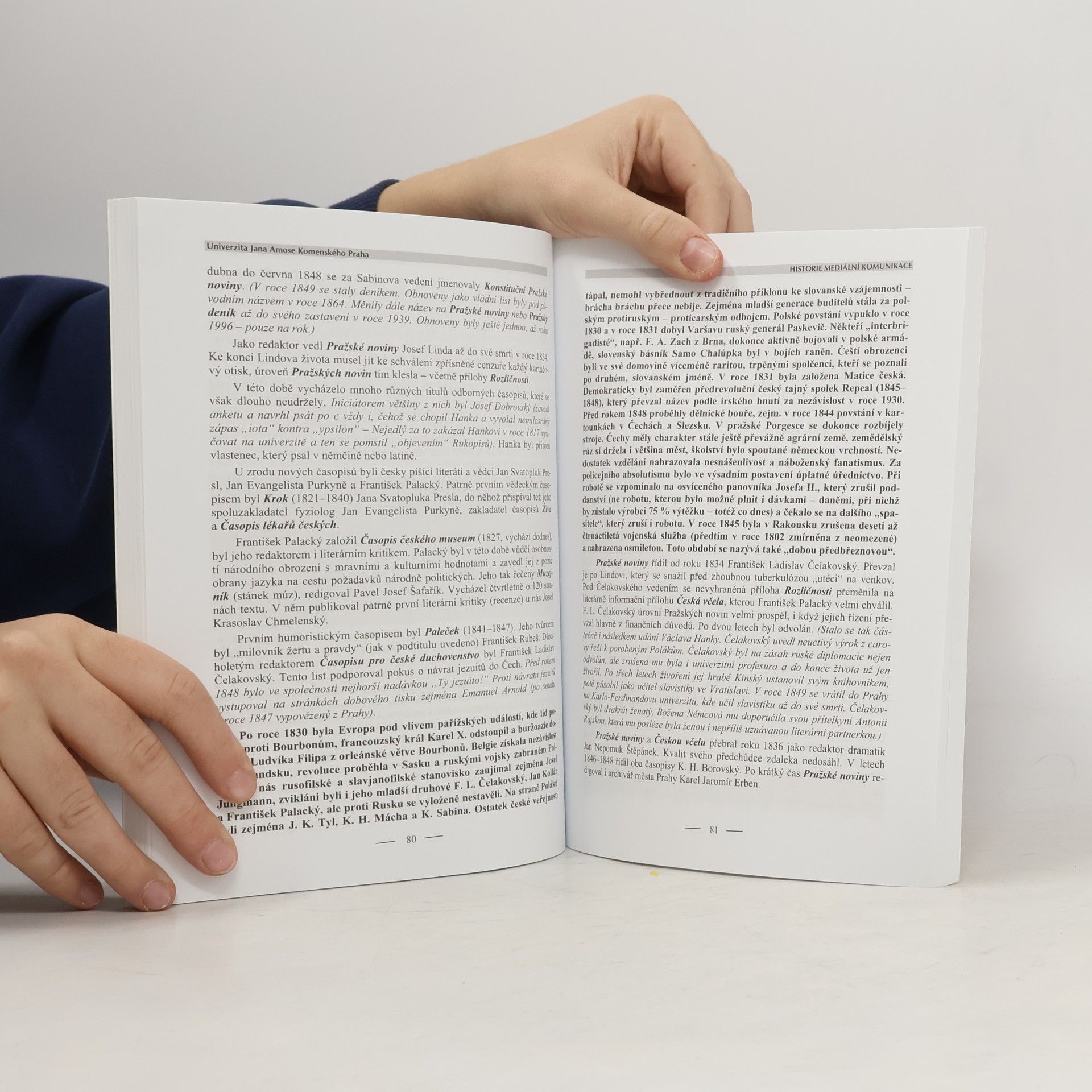 Pavel Verner Historie mediální komunikace