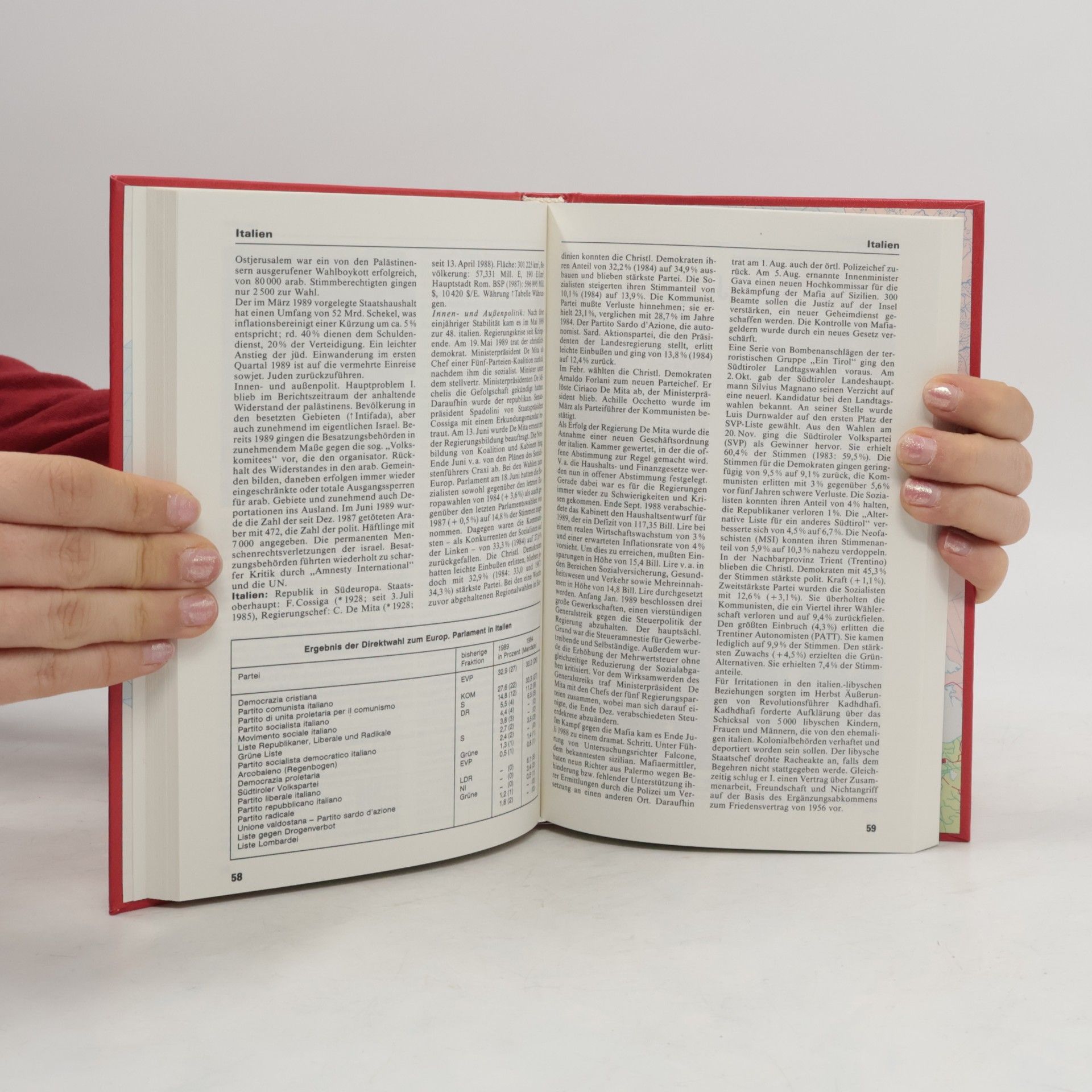 Kolektív autorov Meyers Jahresreport. 1989