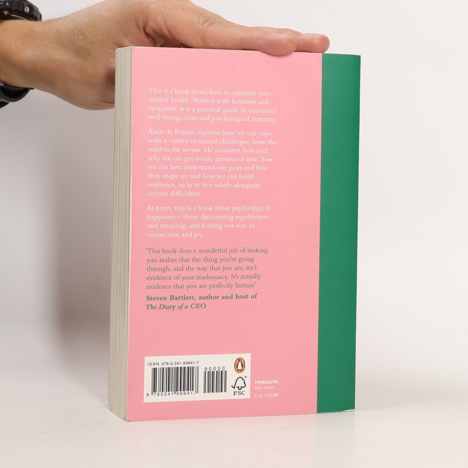 Alain de Botton A Therapeutic Journey