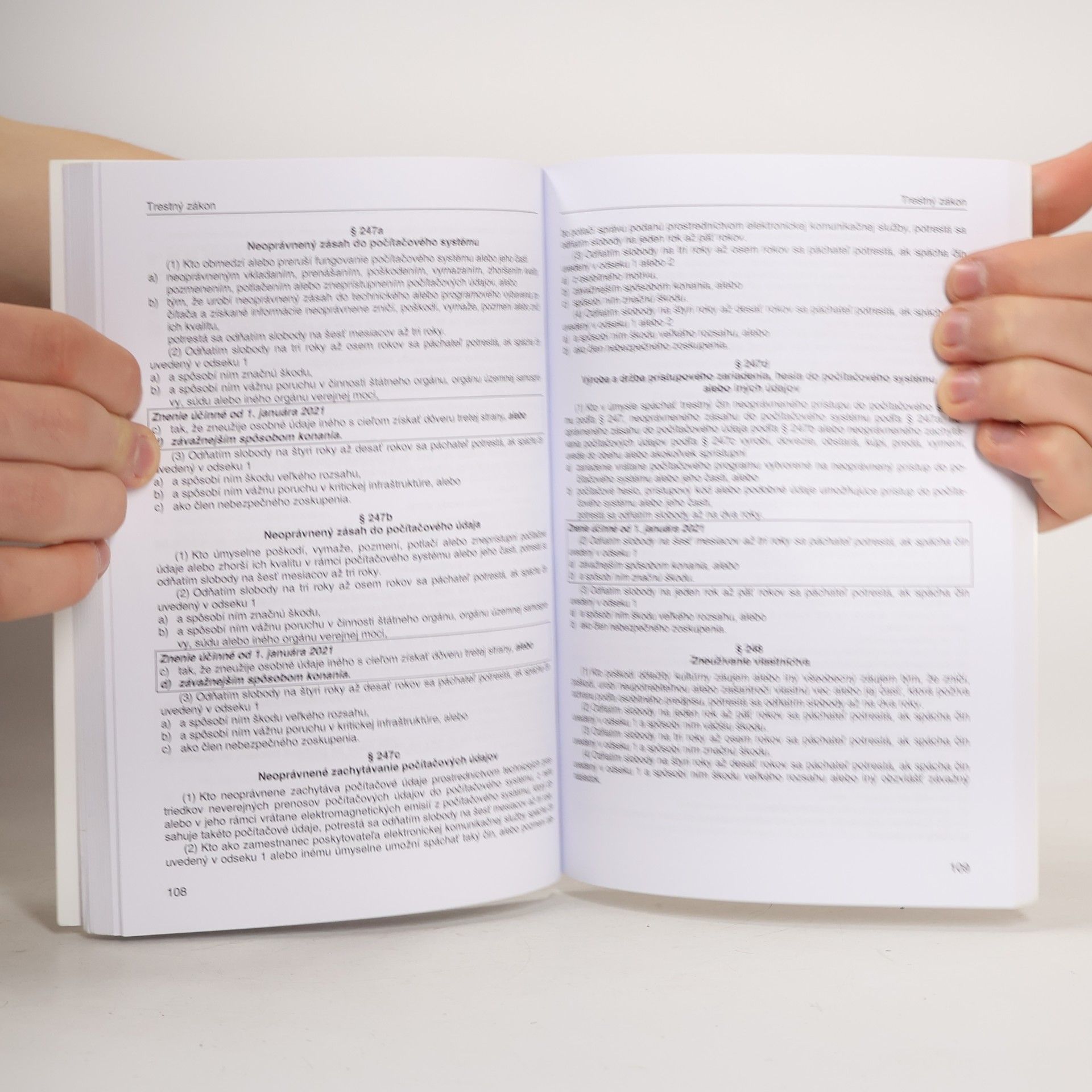 Autorenkollektiv Trestný zákon + ZoTZPO. Úzz, 5. vydanie, 2021
