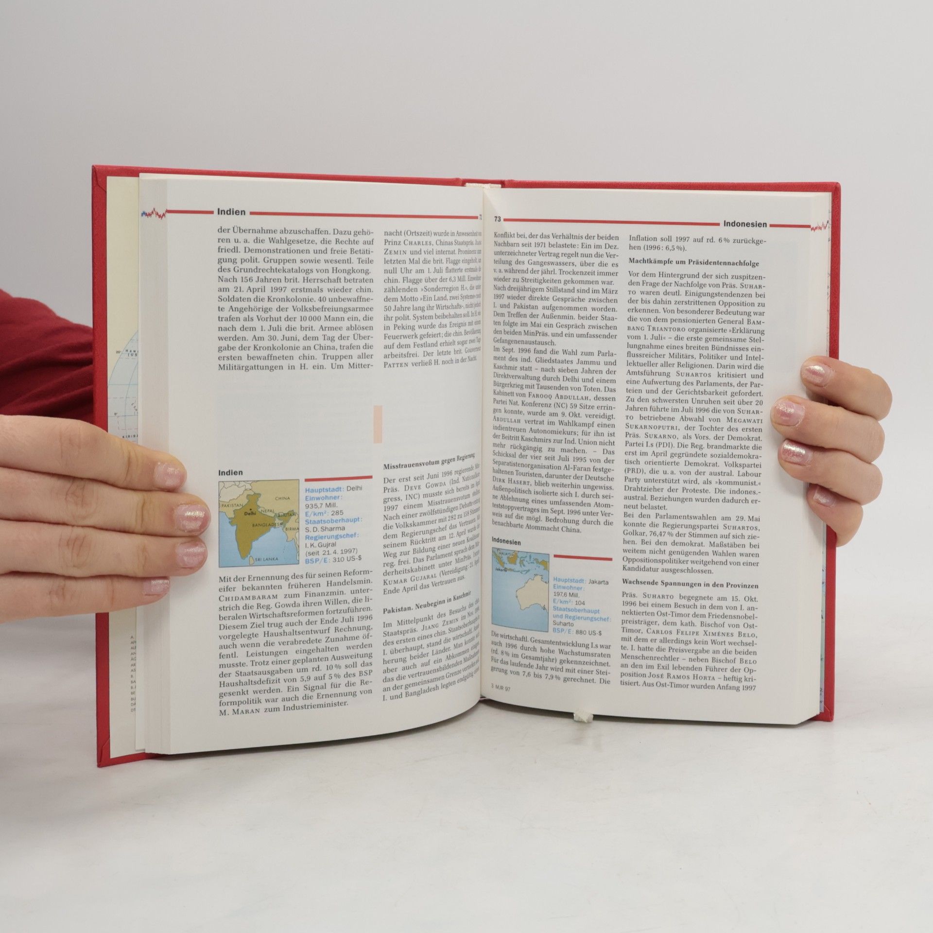 Various authors Meyers Jahresreport. 1997, Was war wichtig? 1.7.1996 - 30.6.1997(komplet)