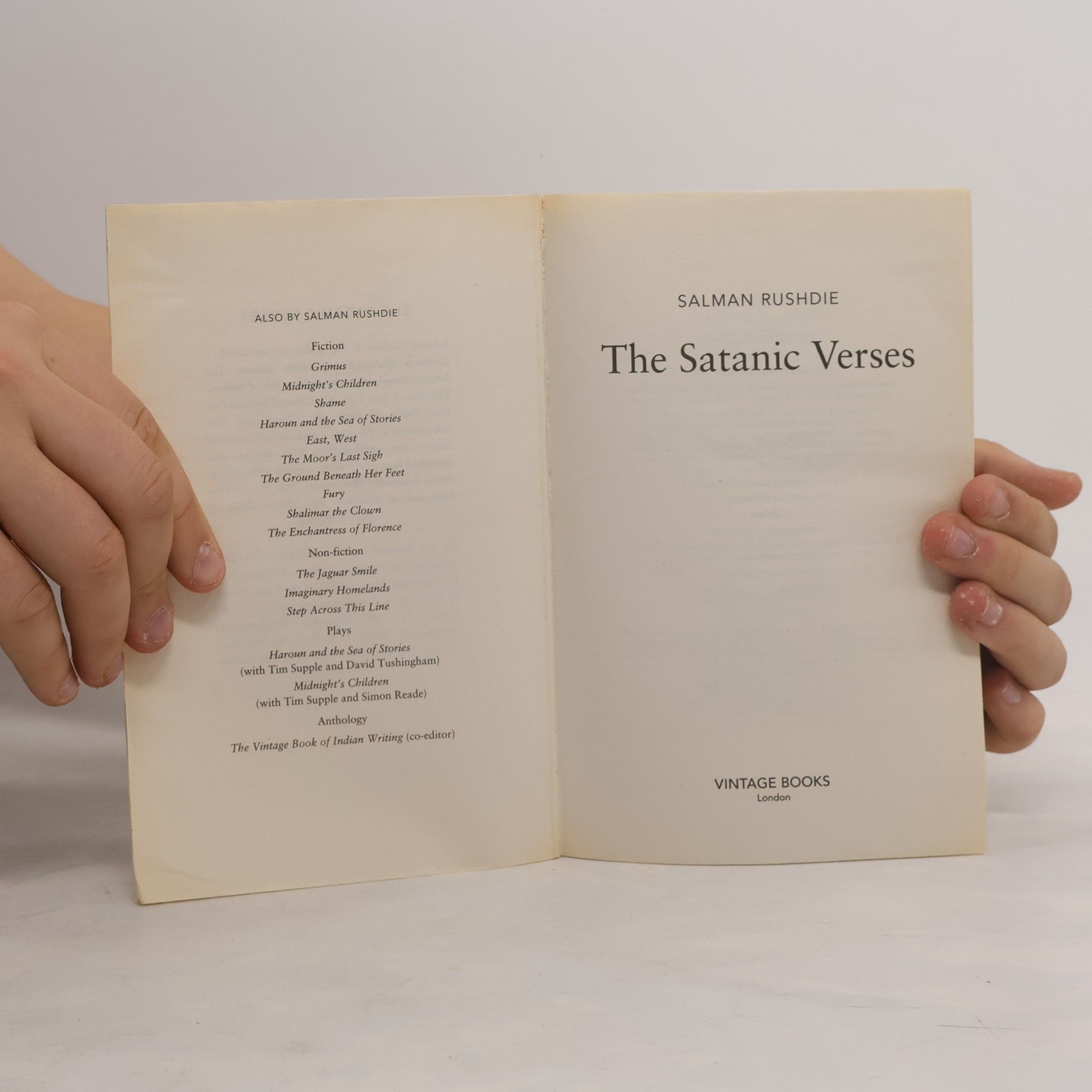 Salman Rushdie The Satanic Verses