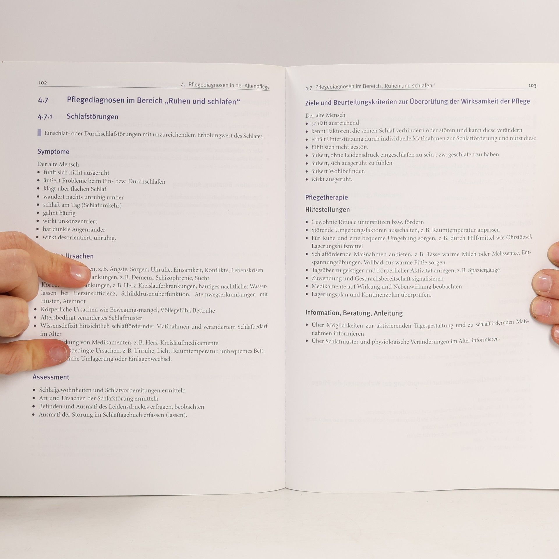 Marlies Ehmann Pflegediagnosen in der Altenpflege
