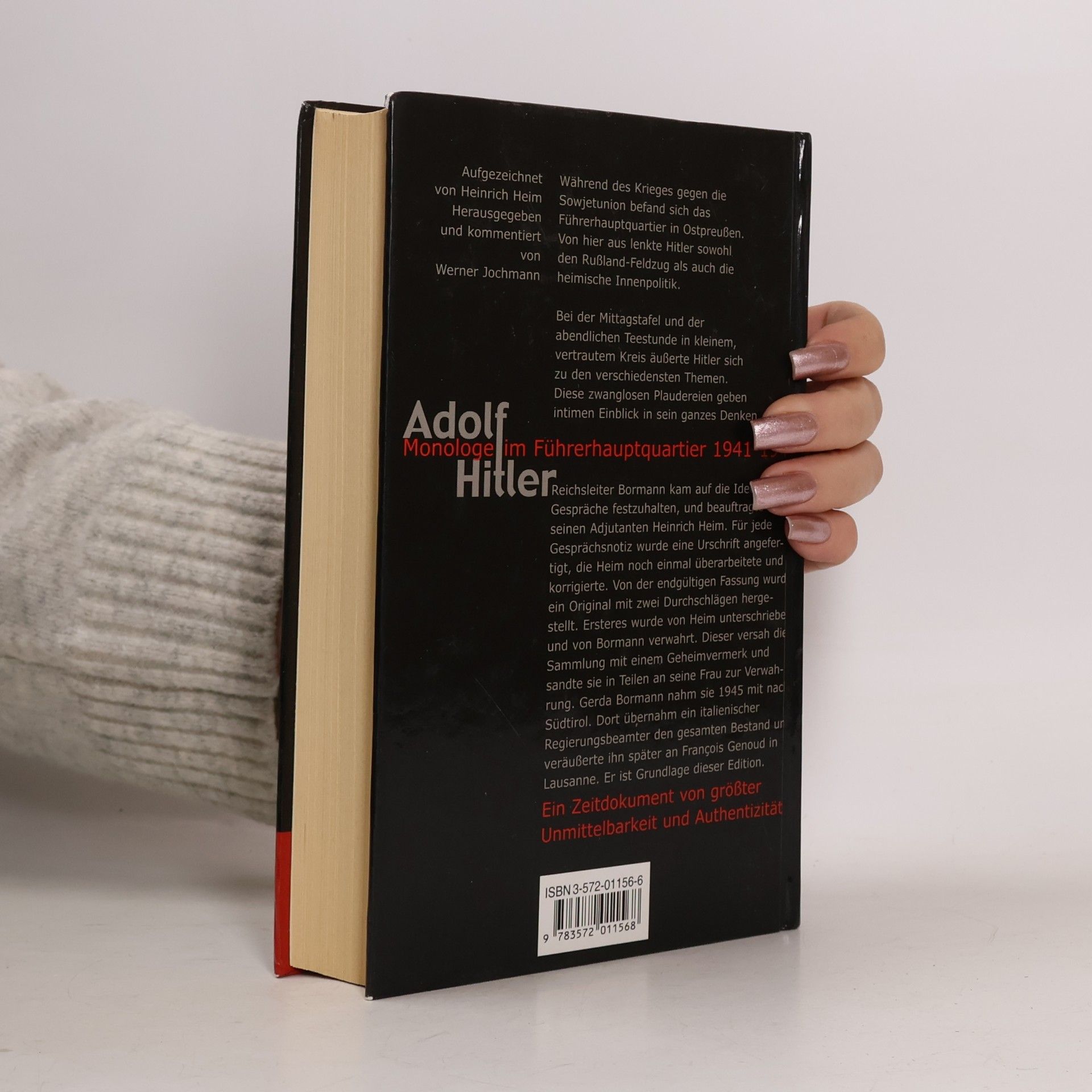 Adolf Hitler Monologe im Führerhauptquartier
