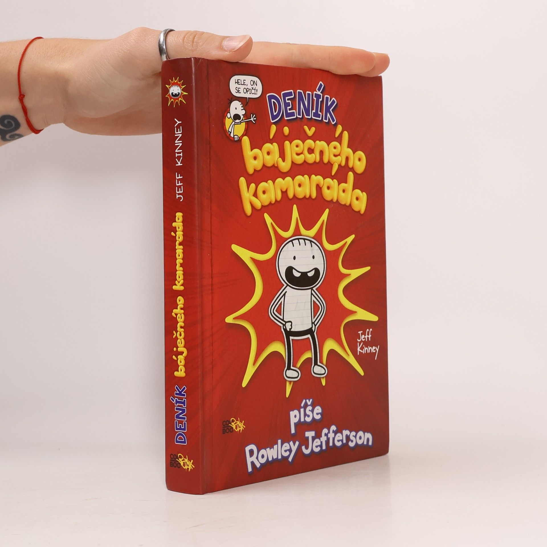 Jeff Kinney Deník báječného kamaráda. Píše Rowley Jefferson
