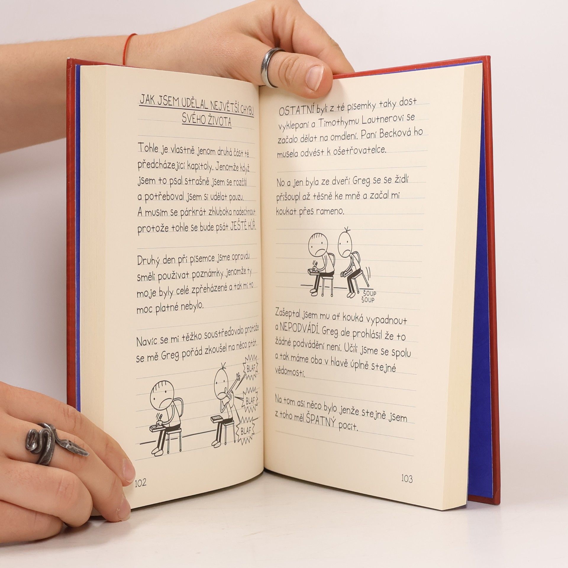 Jeff Kinney Deník báječného kamaráda. Píše Rowley Jefferson