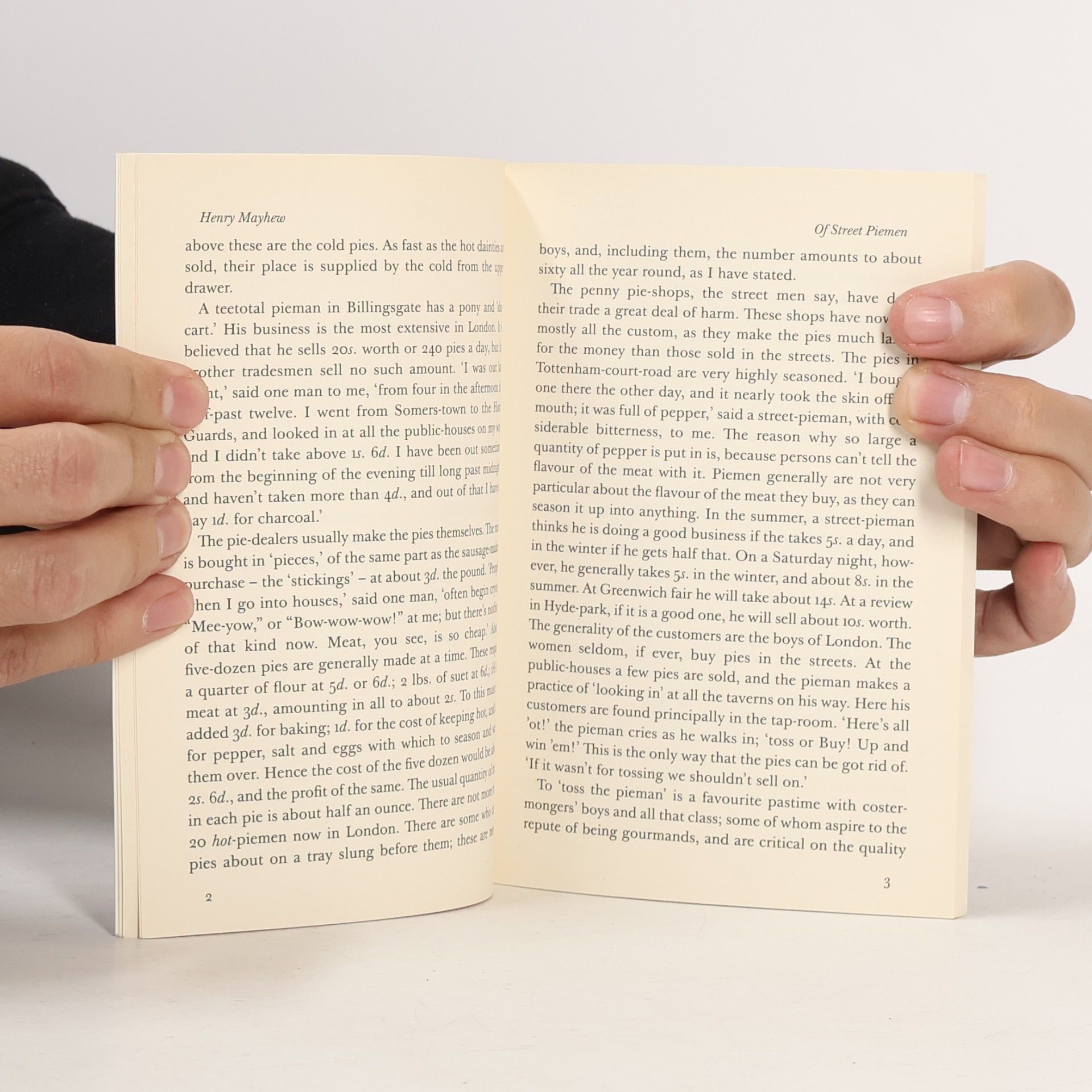 Henry Mayhew Penguin Classics - 26: Of Street Piemen