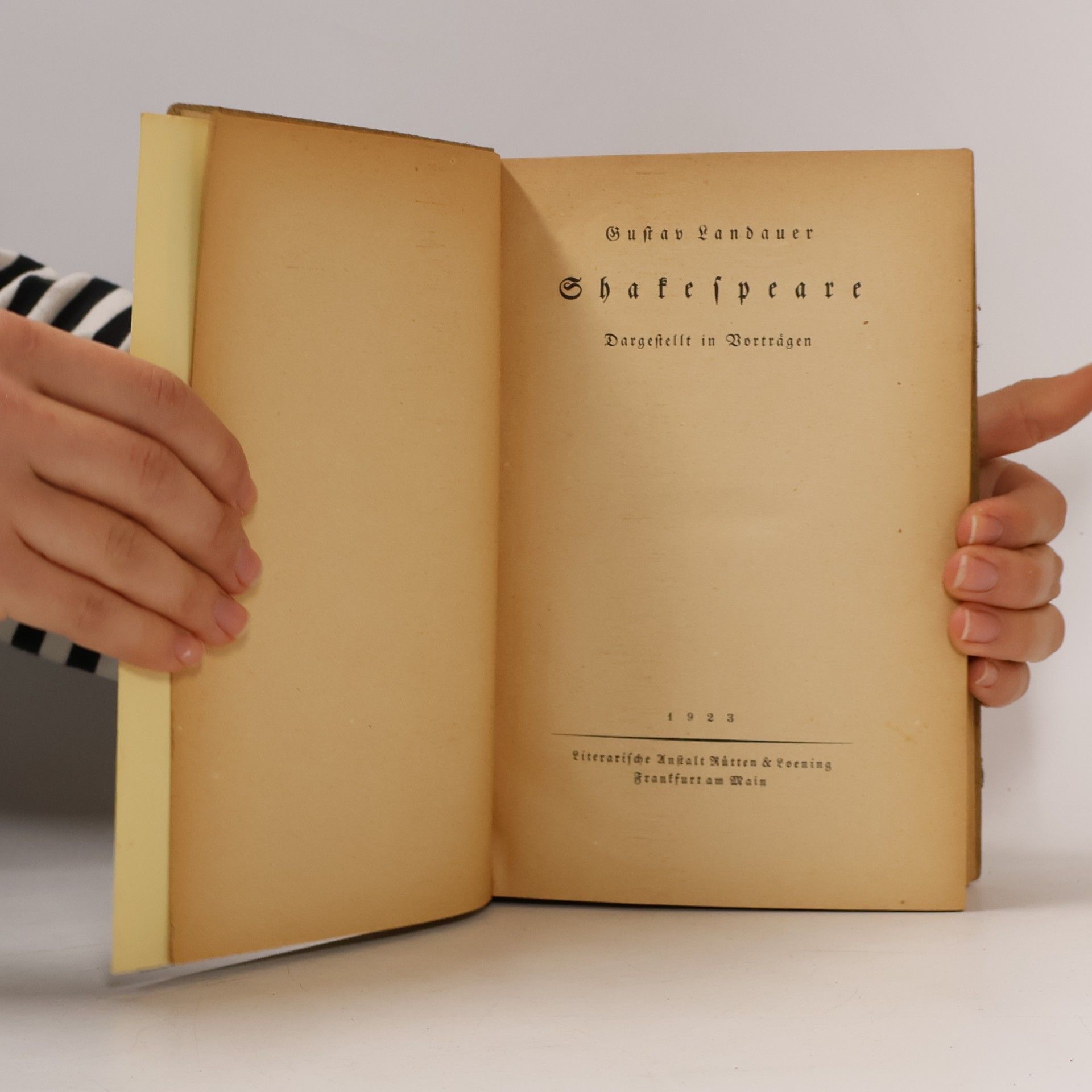 Gustav Landauer Shakespeare