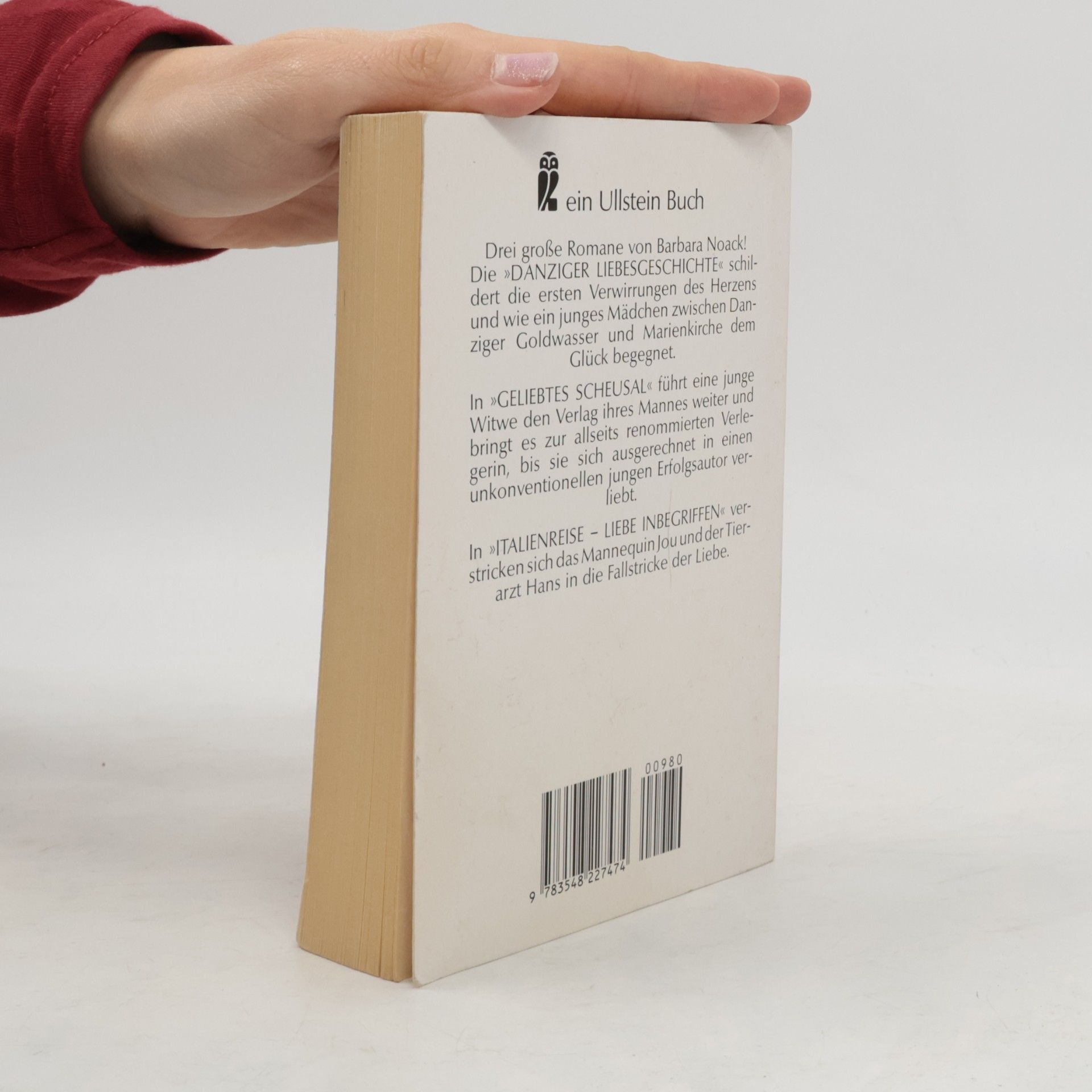 Barbara Noack Danziger Liebesgeschichte. Geliebtes Scheusal. Italienreise - Liebe inbegriffen