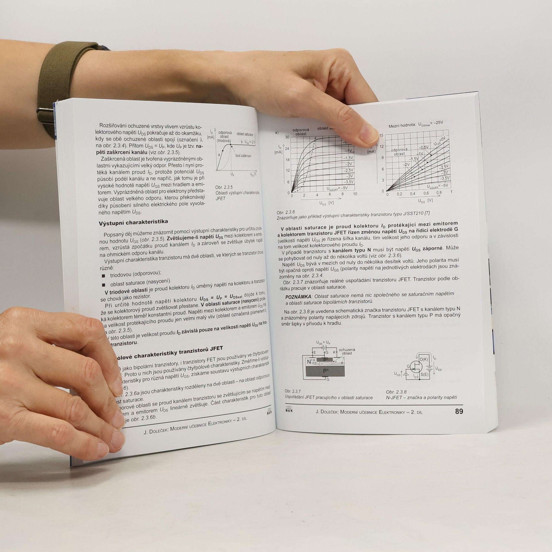 Jaroslav Doleček Moderní učebnice elektroniky. 2. díl, Polovodičové prvky a elektronky