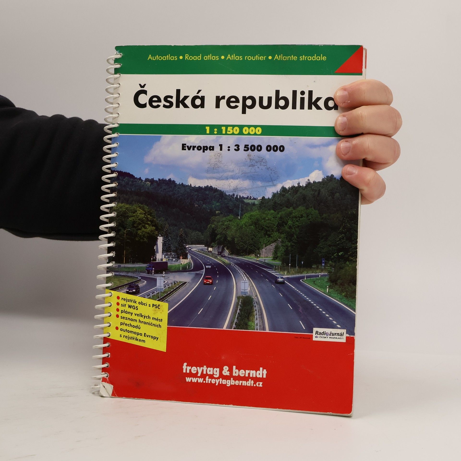 Kolektiv autorů Česká republika 1 : 150 000 autoatlas