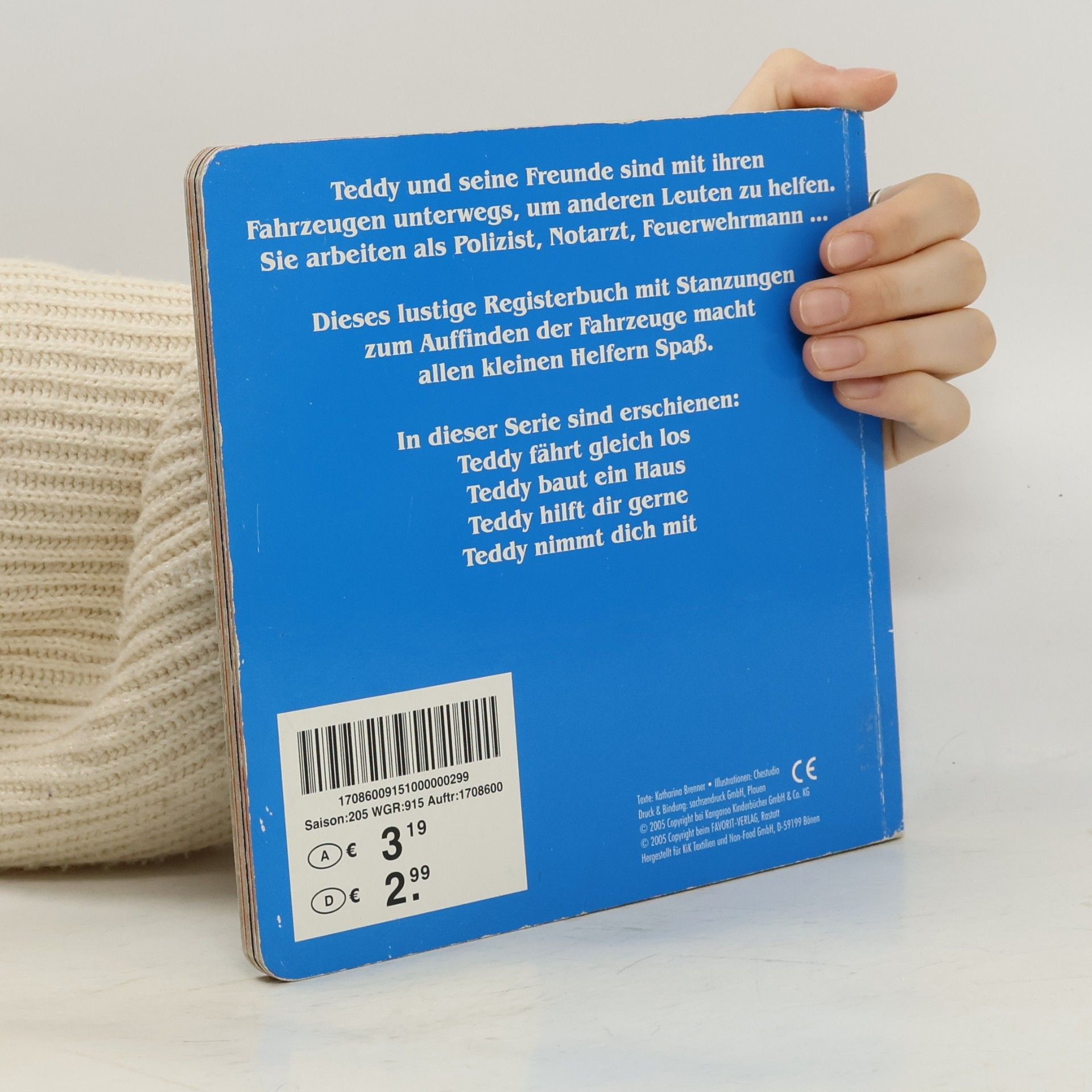 Katharina Brenner Teddy hilft dir gerne