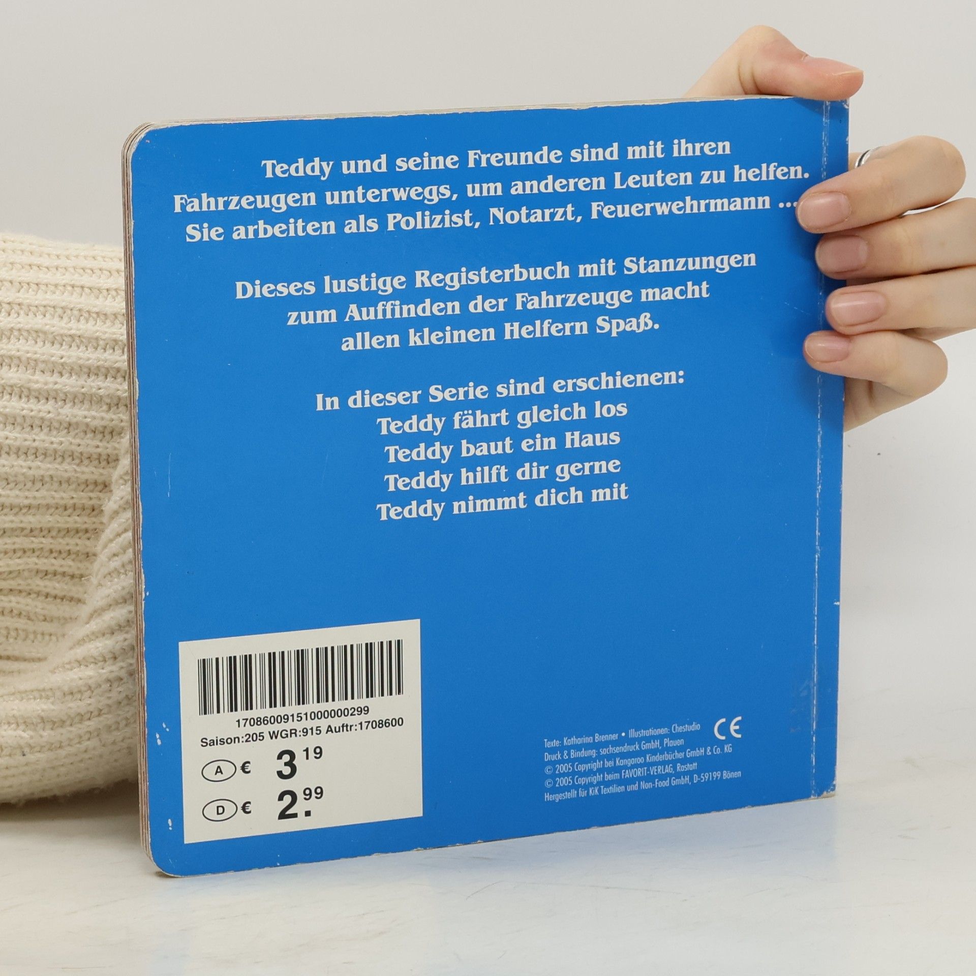 Katharina Brenner Teddy hilft dir gerne