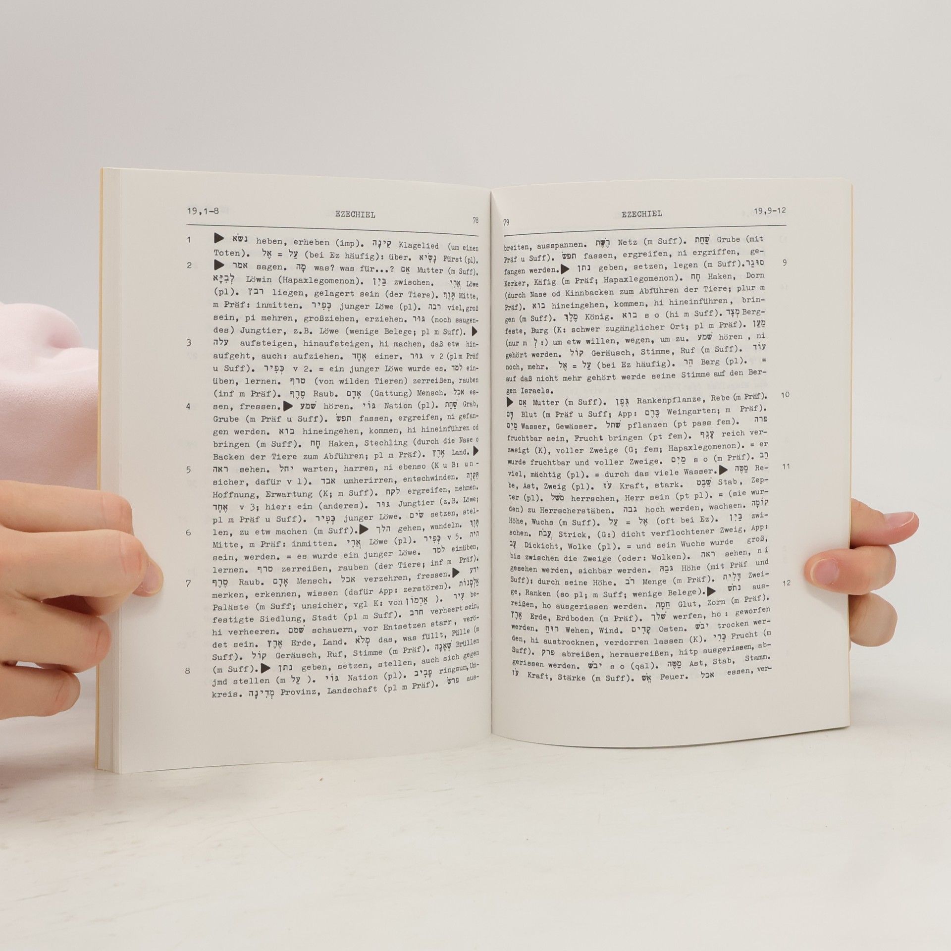 Reiner-Friedemann Edel Sprachliche Hilfen zur Bibel im Urtext: Hebräisch-Deutsche Präparation zu Ezechiel 1-27