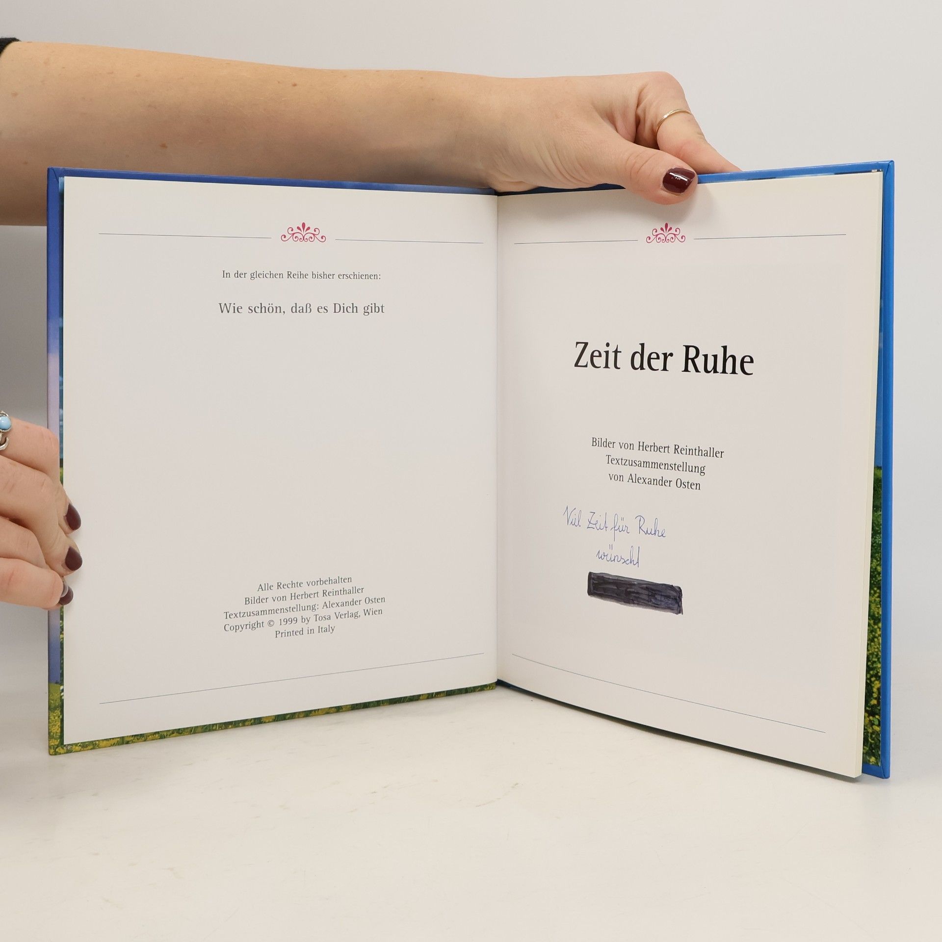 Herbert Reinthaller Zeit der Ruhe