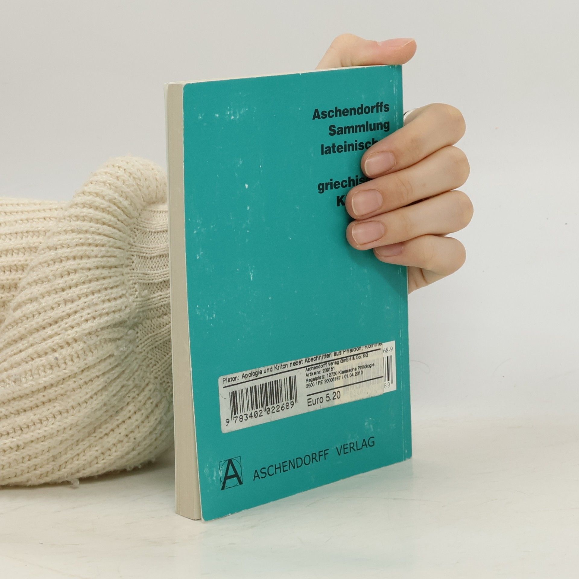 Platón Apologie und Kriton nebst Abschnitten aus Phaidon. Kommentar